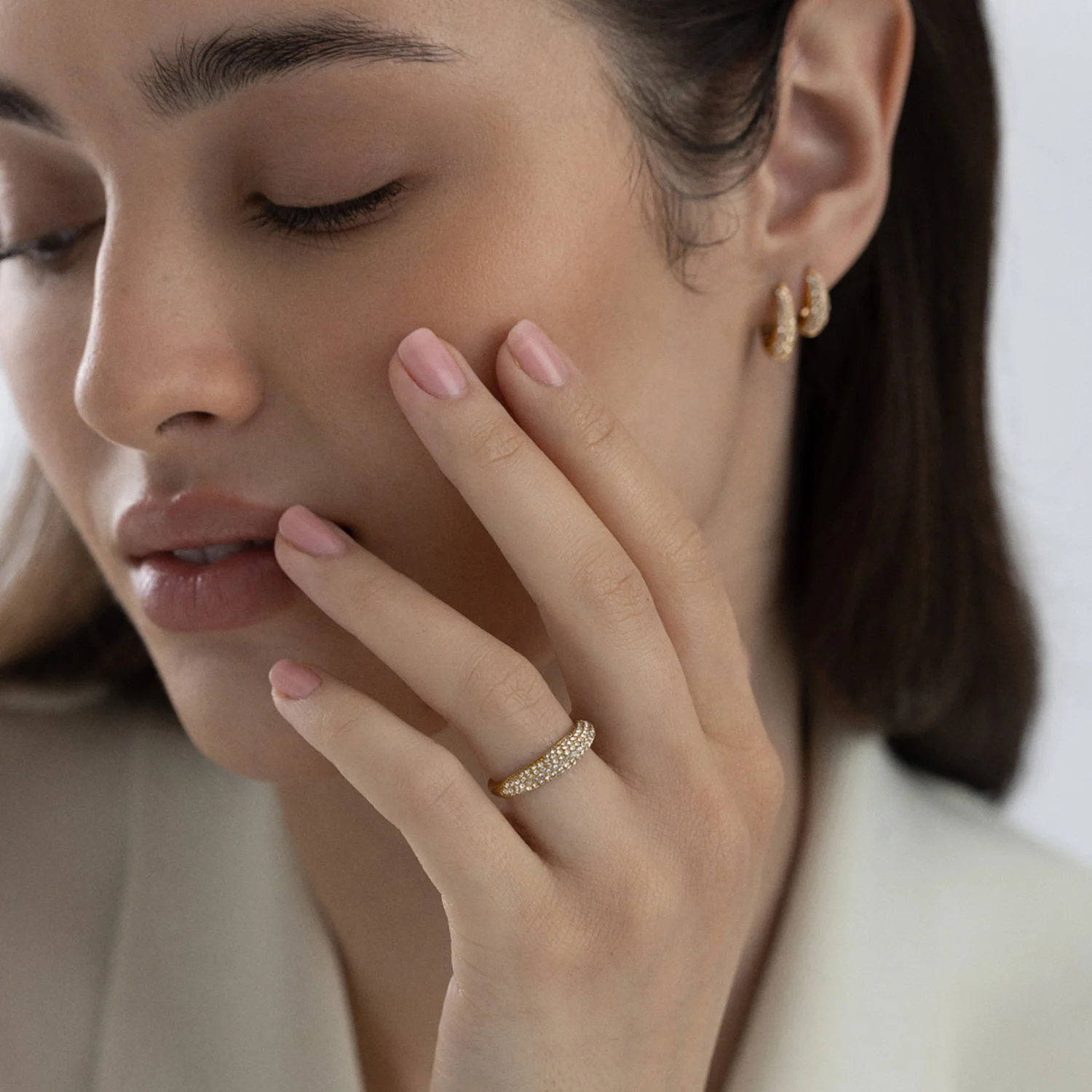 Mockberg Pavé Precious Ring MB0199 - Image 2