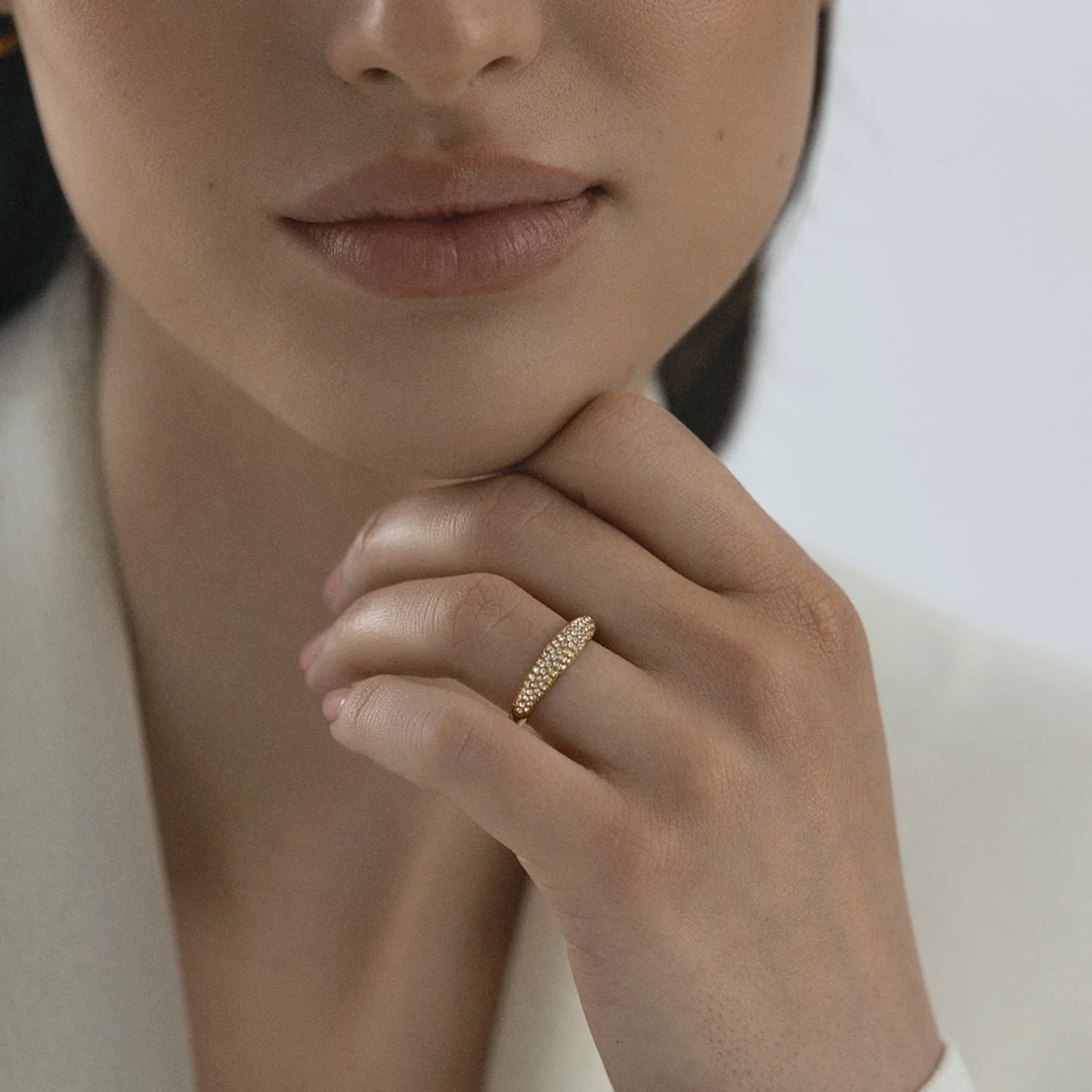 Mockberg Pavé Precious Ring MB0199 - Image 4