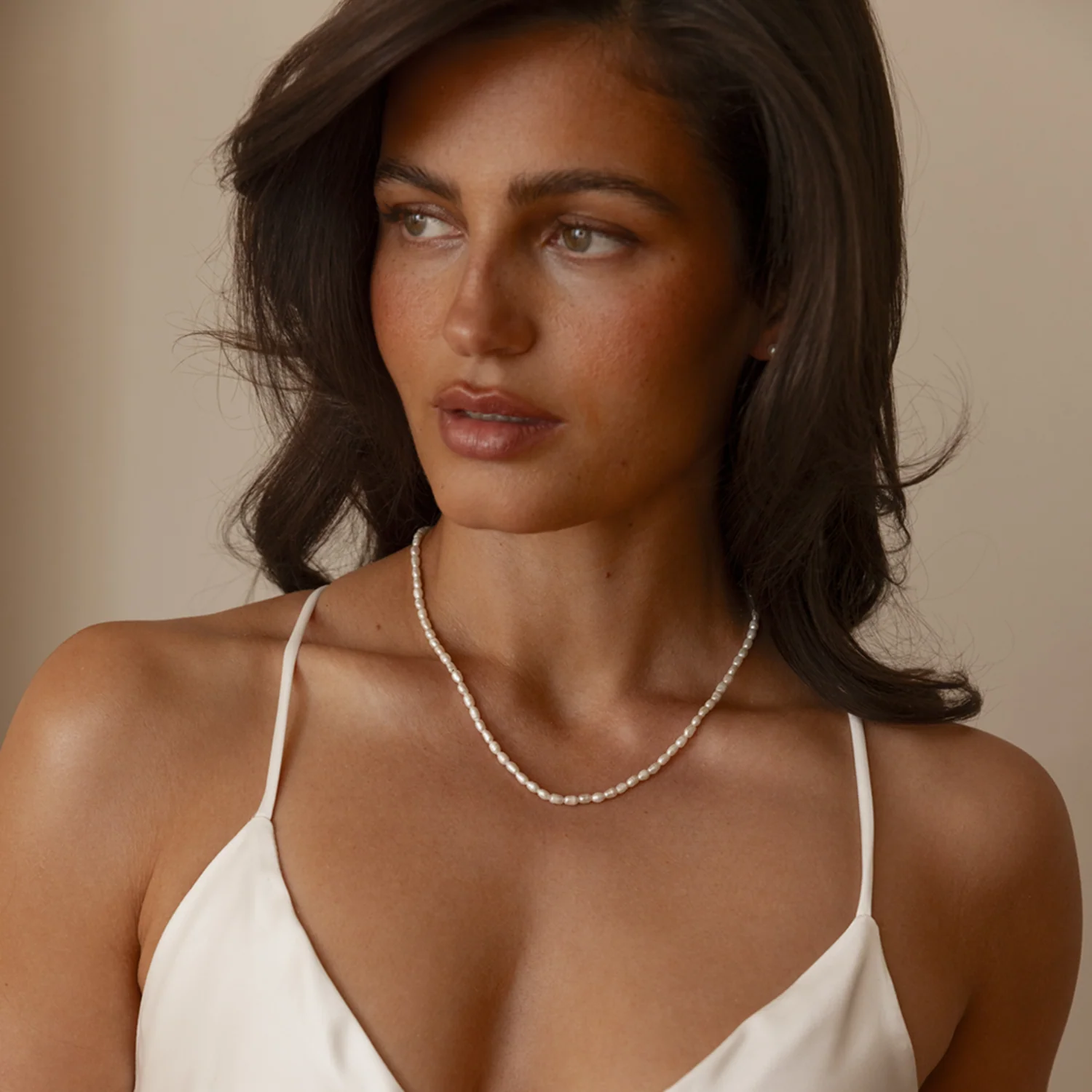 Mockberg Pearl Necklace MB1621 - Image 2