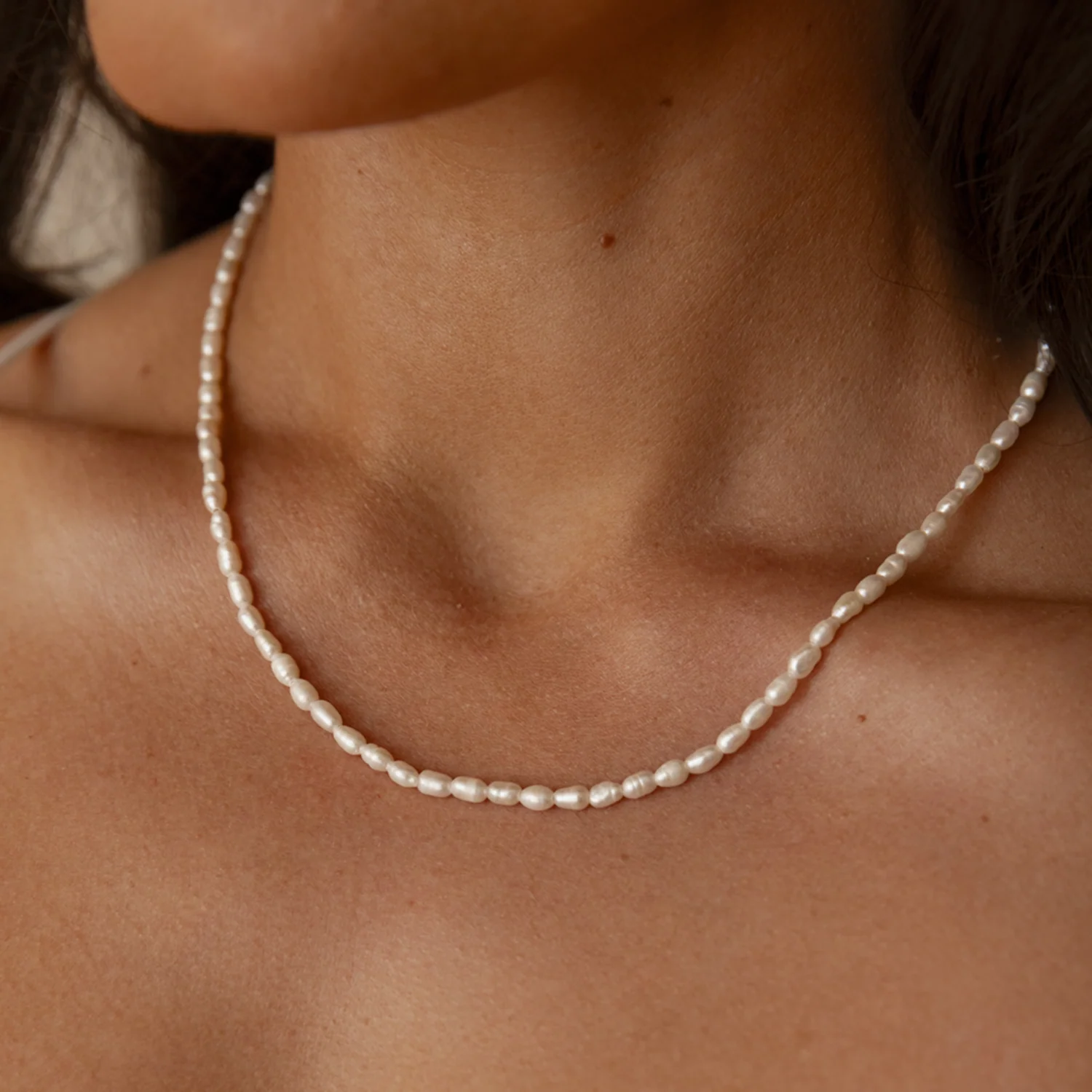 Mockberg Pearl Necklace MB1621 - Image 4