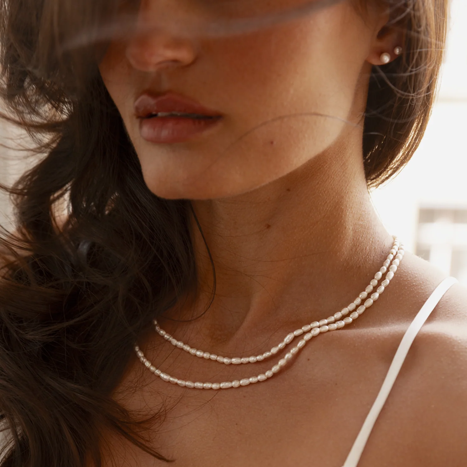 Mockberg Pearl Necklace MB1621 - Image 6