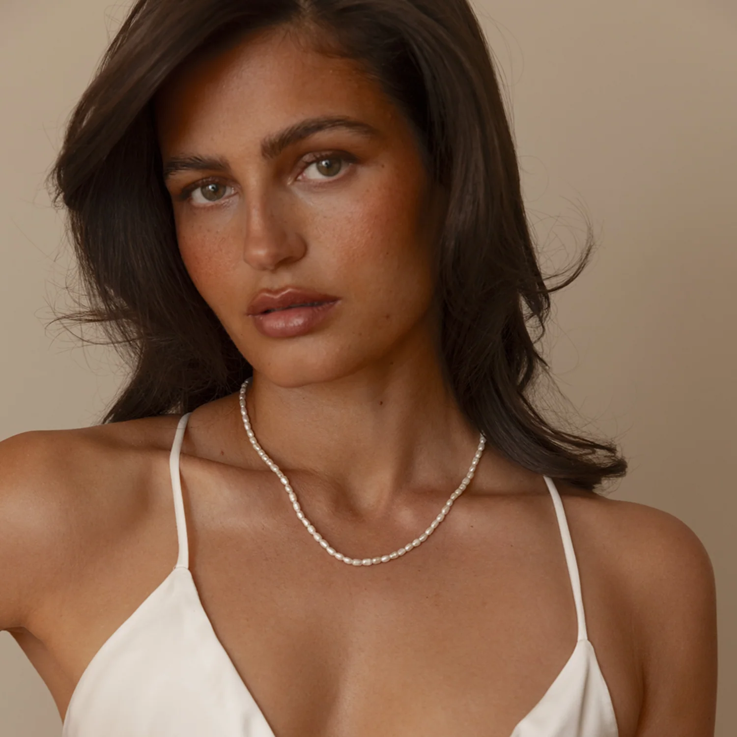Mockberg Pearl Necklace MB1619 - Image 2