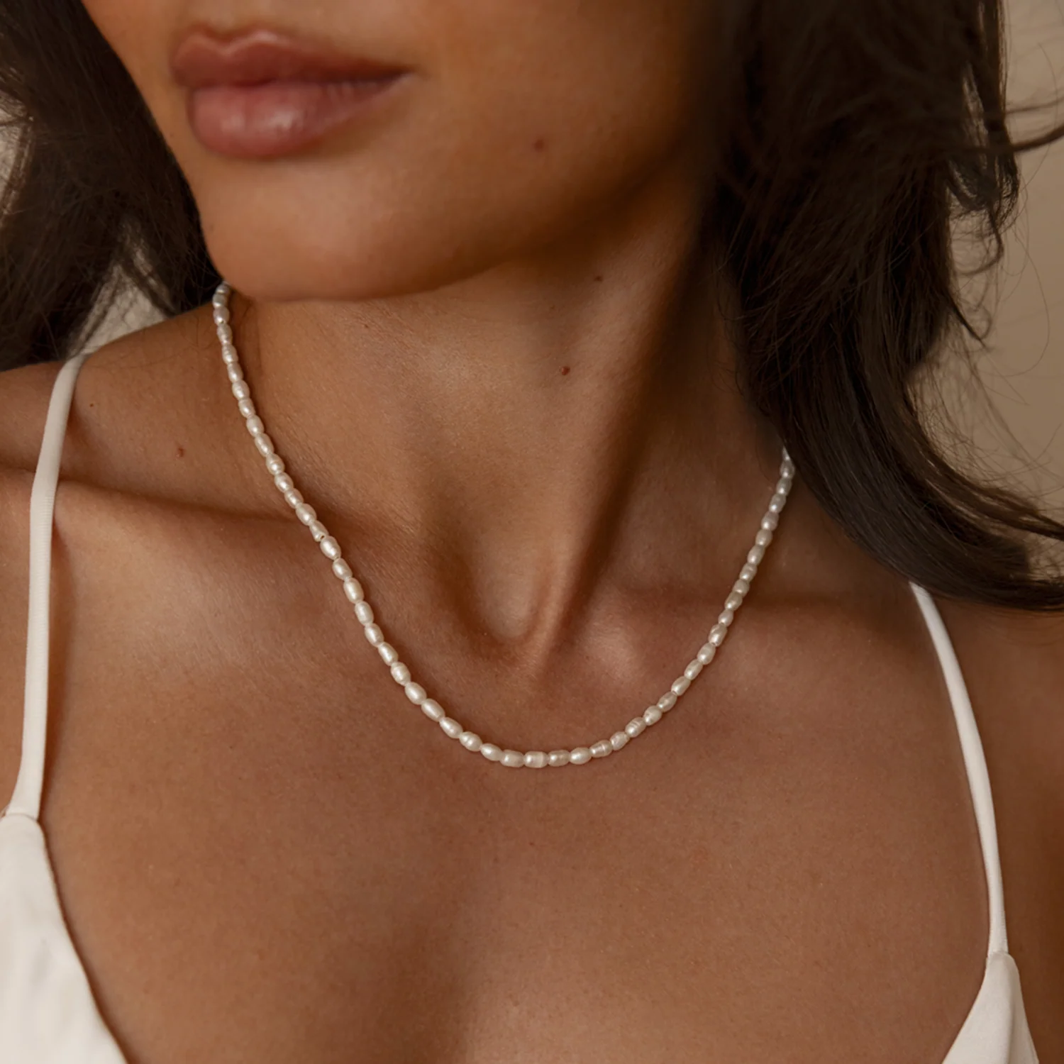 Mockberg Pearl Necklace MB1619 - Image 4