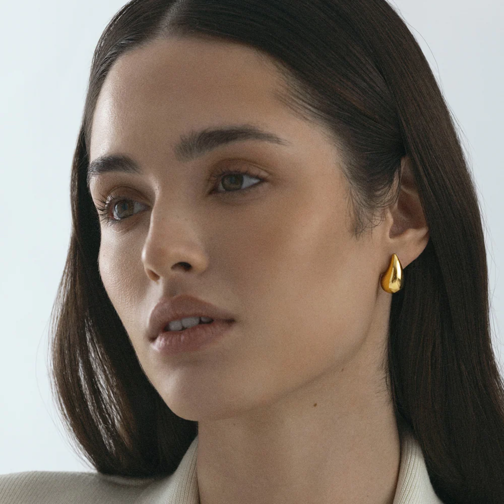 Mockberg Plain Daring Small Earrings MB0189 - Image 2