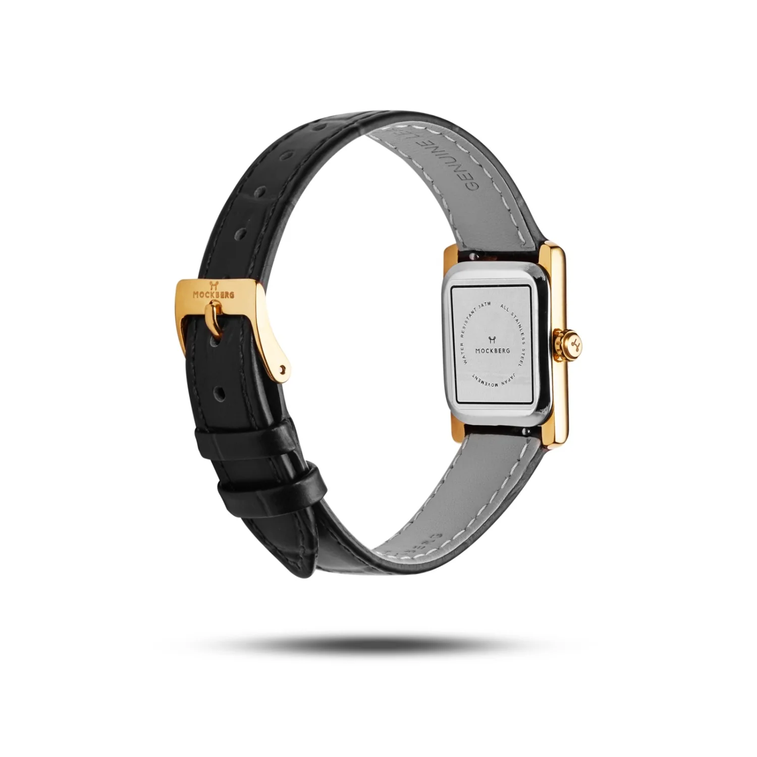 Mockberg Timeless Black Leather Women's Watch MB0245 - Image 6