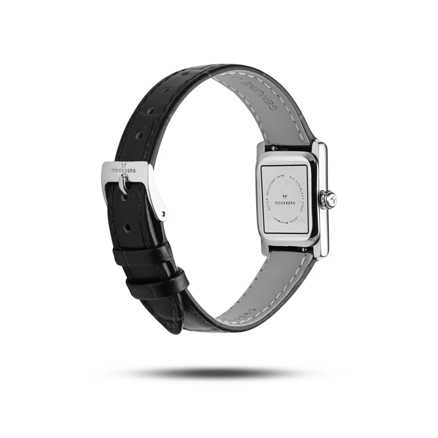 Mockberg Timeless Black Leather Women's Watch MB0246 - Image 5