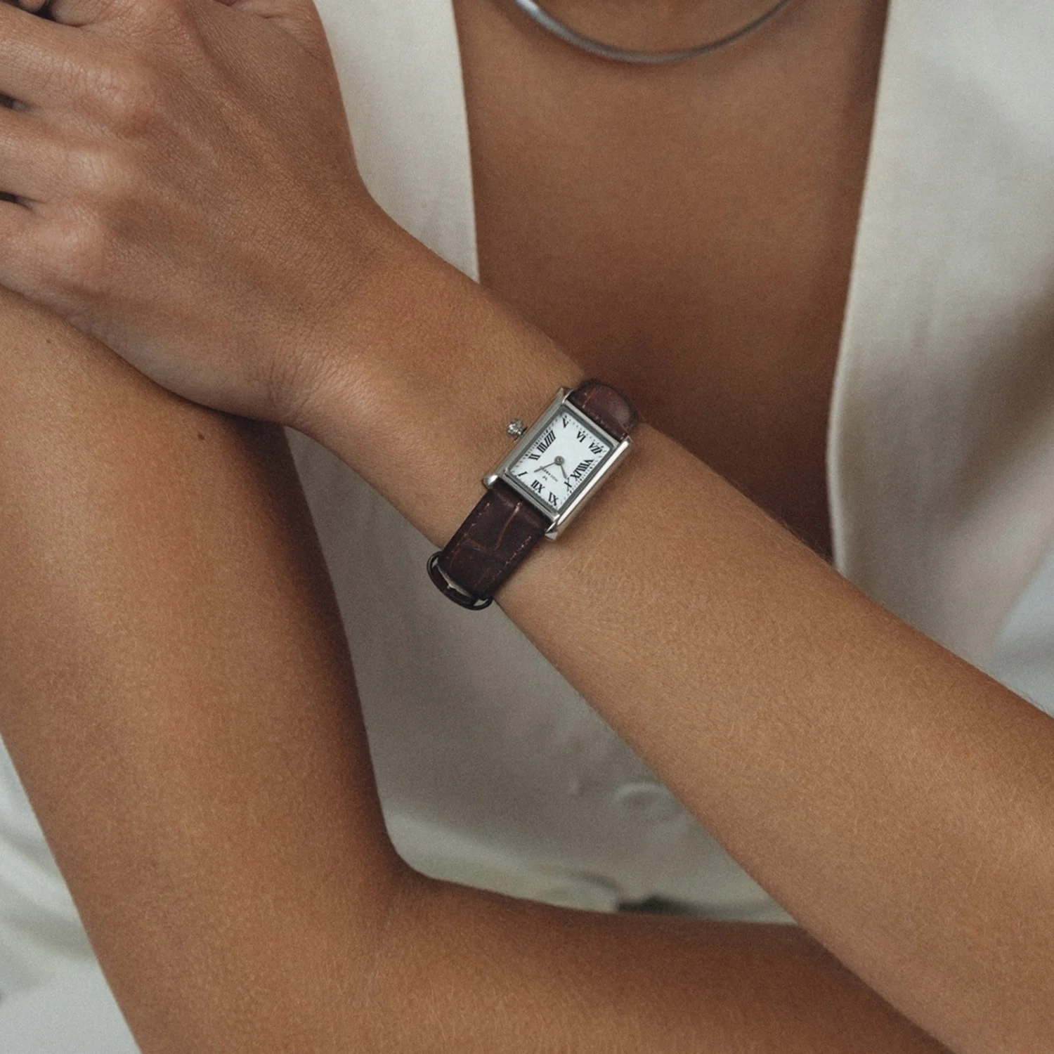 Mockberg Timeless Brown Leather Women's Watch MB0248 - Image 4
