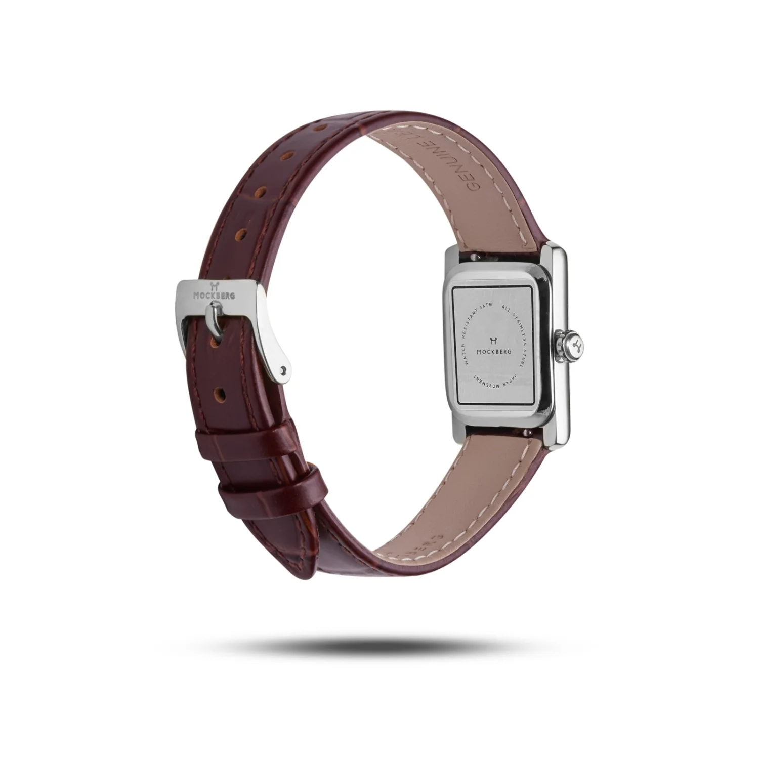 Mockberg Timeless Brown Leather Women's Watch MB0248 - Image 5