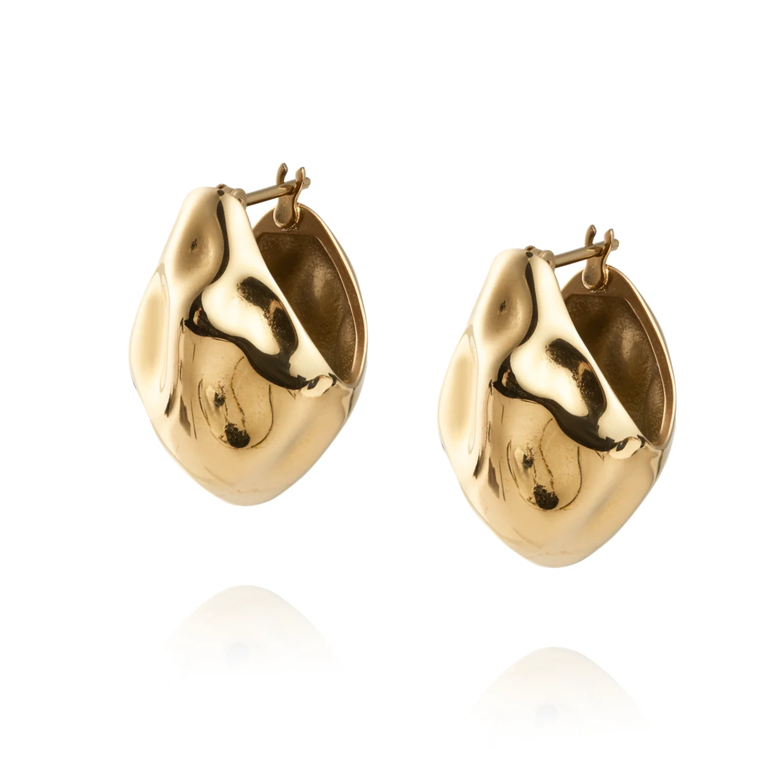 Mockberg Wavy Bolded Drop Earring MB0171 - Image 3