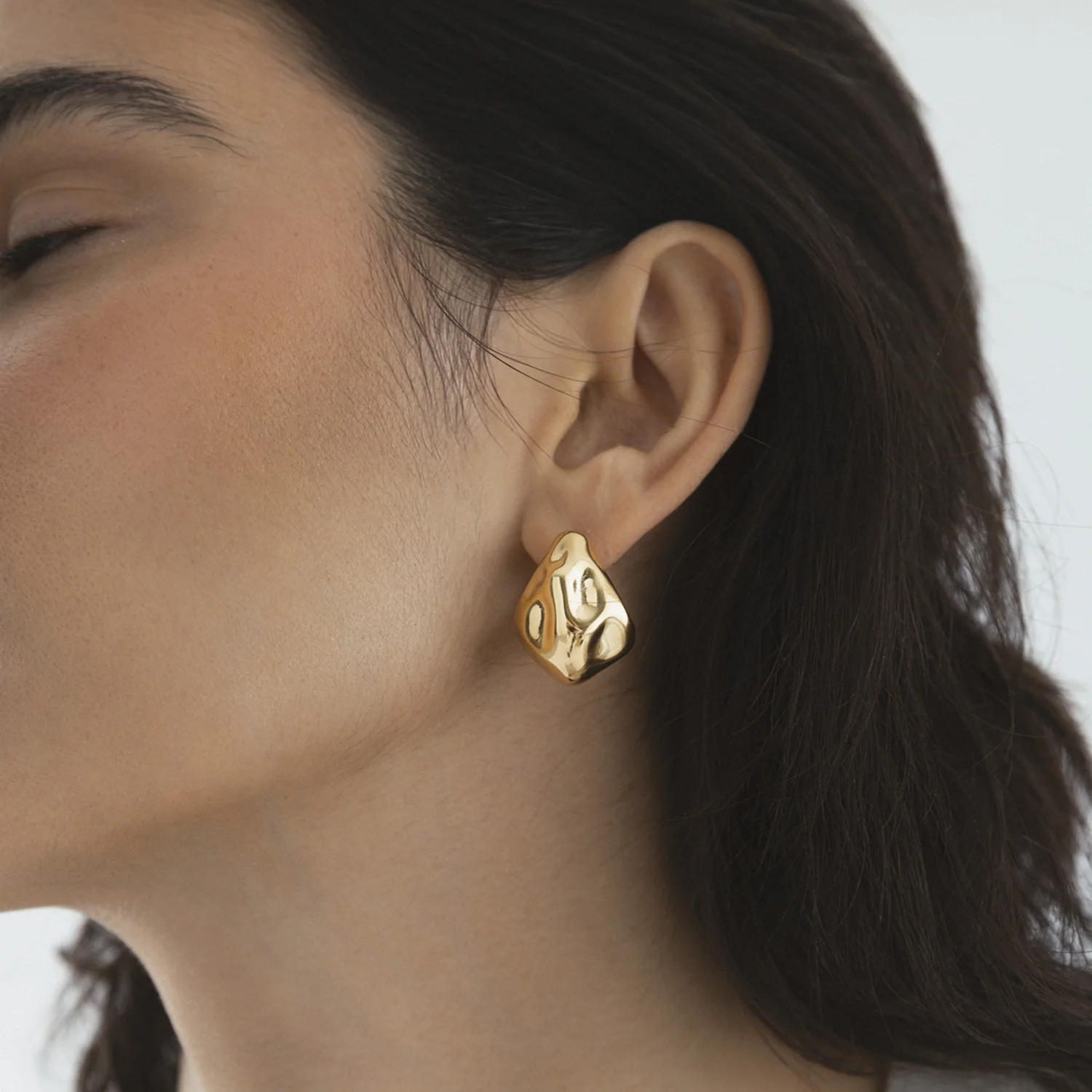 Mockberg Wavy Bolded Drop Earring MB0171 - Image 4