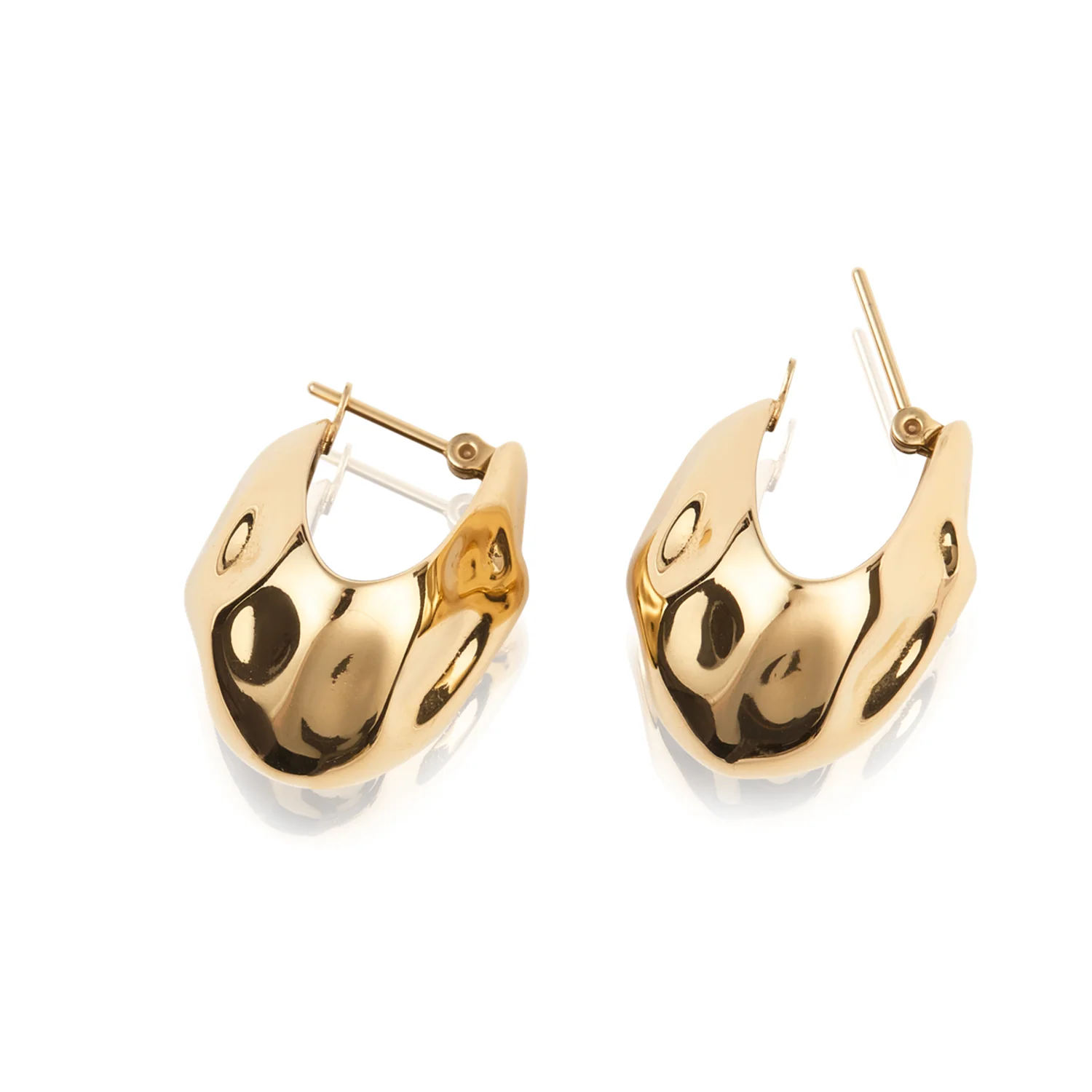 Mockberg Wavy Bolded Drop Earring MB0171 - Image 5