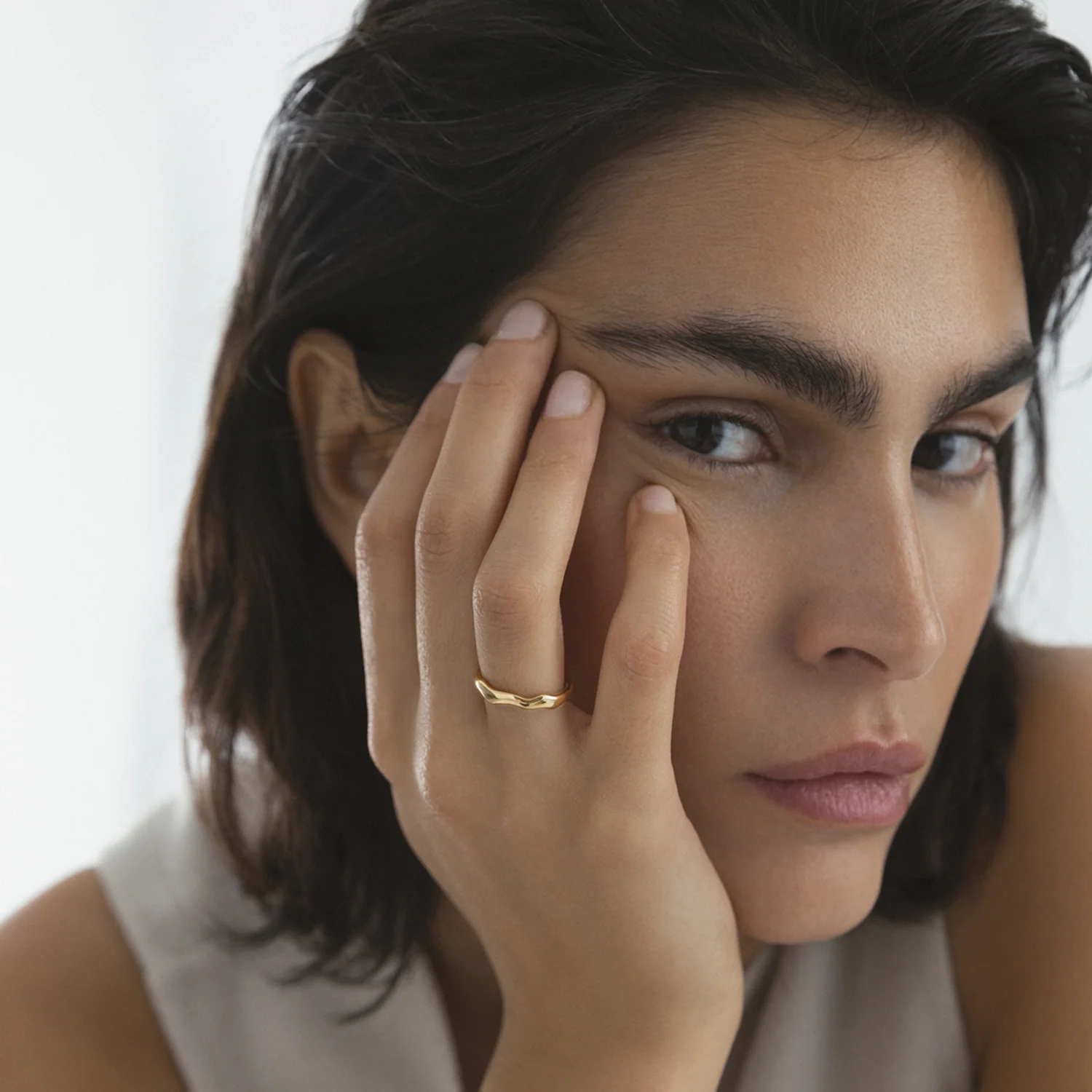 Mockberg Wavy Petite Ring MB0133 - Image 2