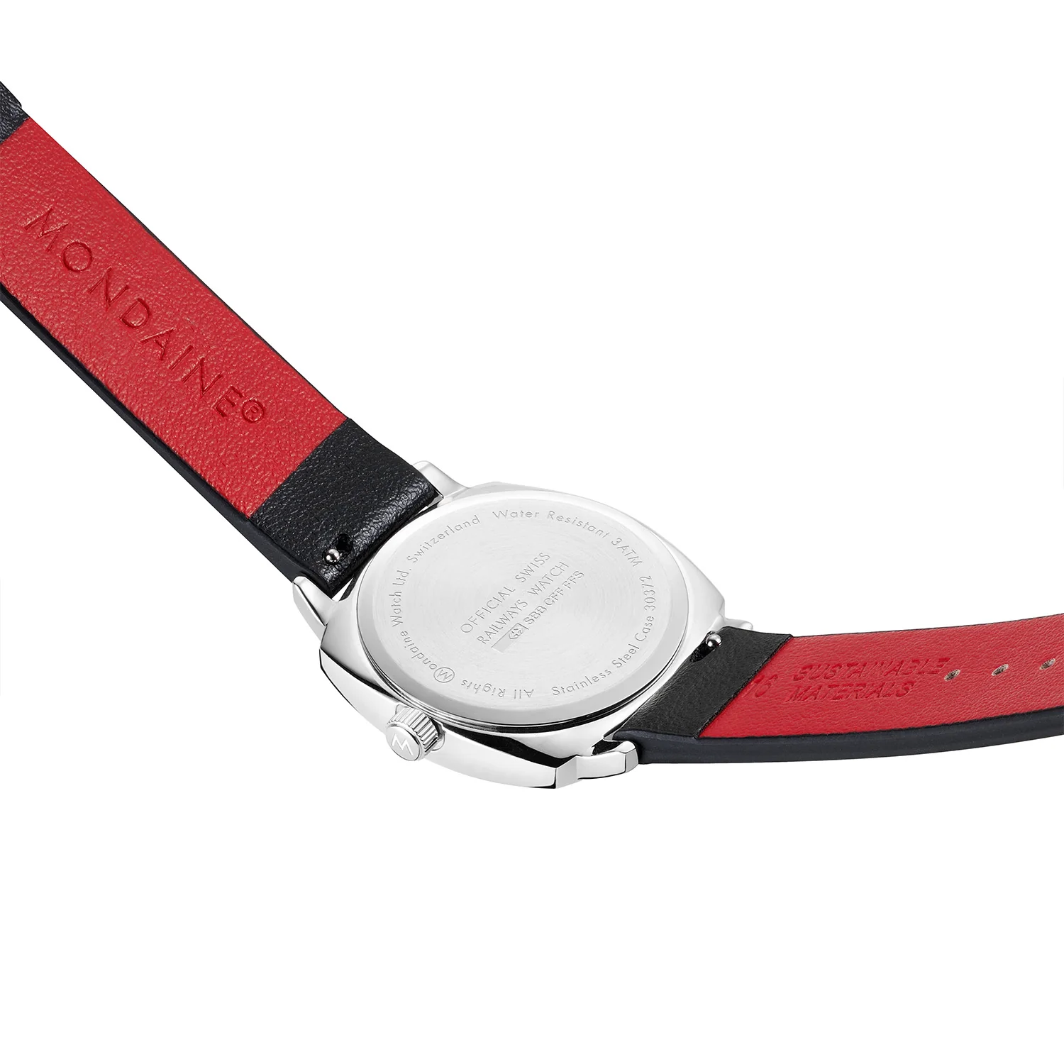 Mondaine Petite Cushion Wit Horloges 2002-MSL_31110_LBV - Image 4