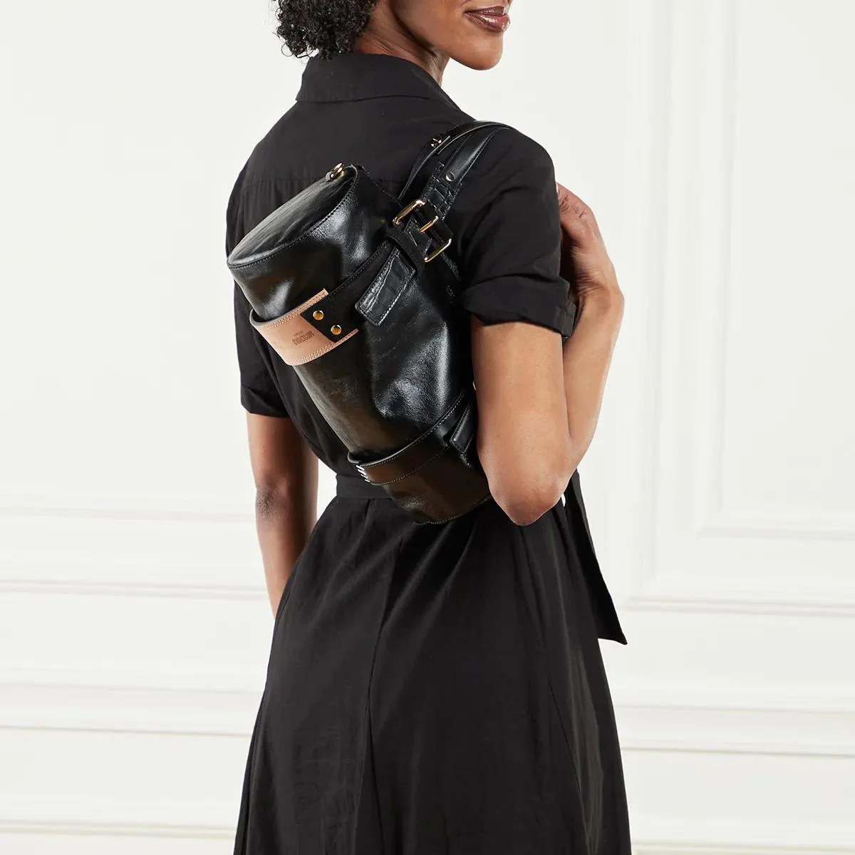Moschino Black Duffle Bag 2001-A0540803 - Image 2