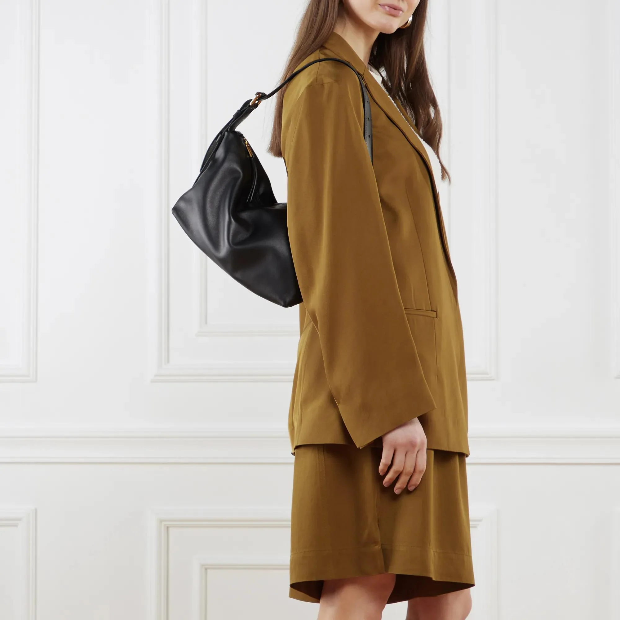 Moschino Black Hobo Bag 2001-A0540781 - Image 2