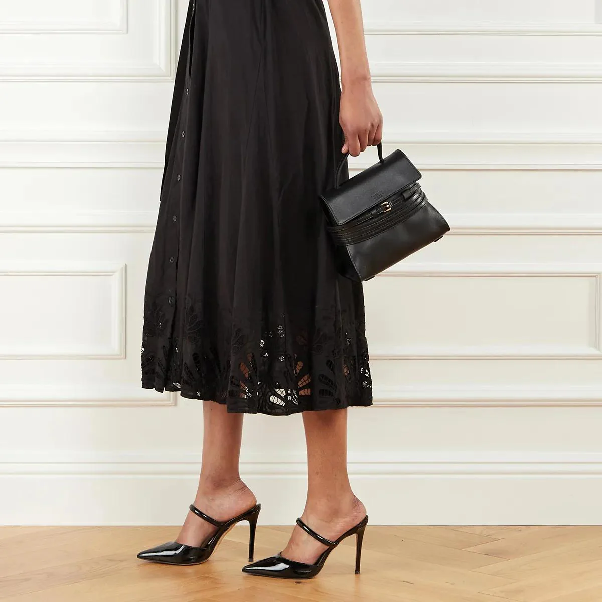 Moschino Black Satchel 2001-A0540800 - Image 2