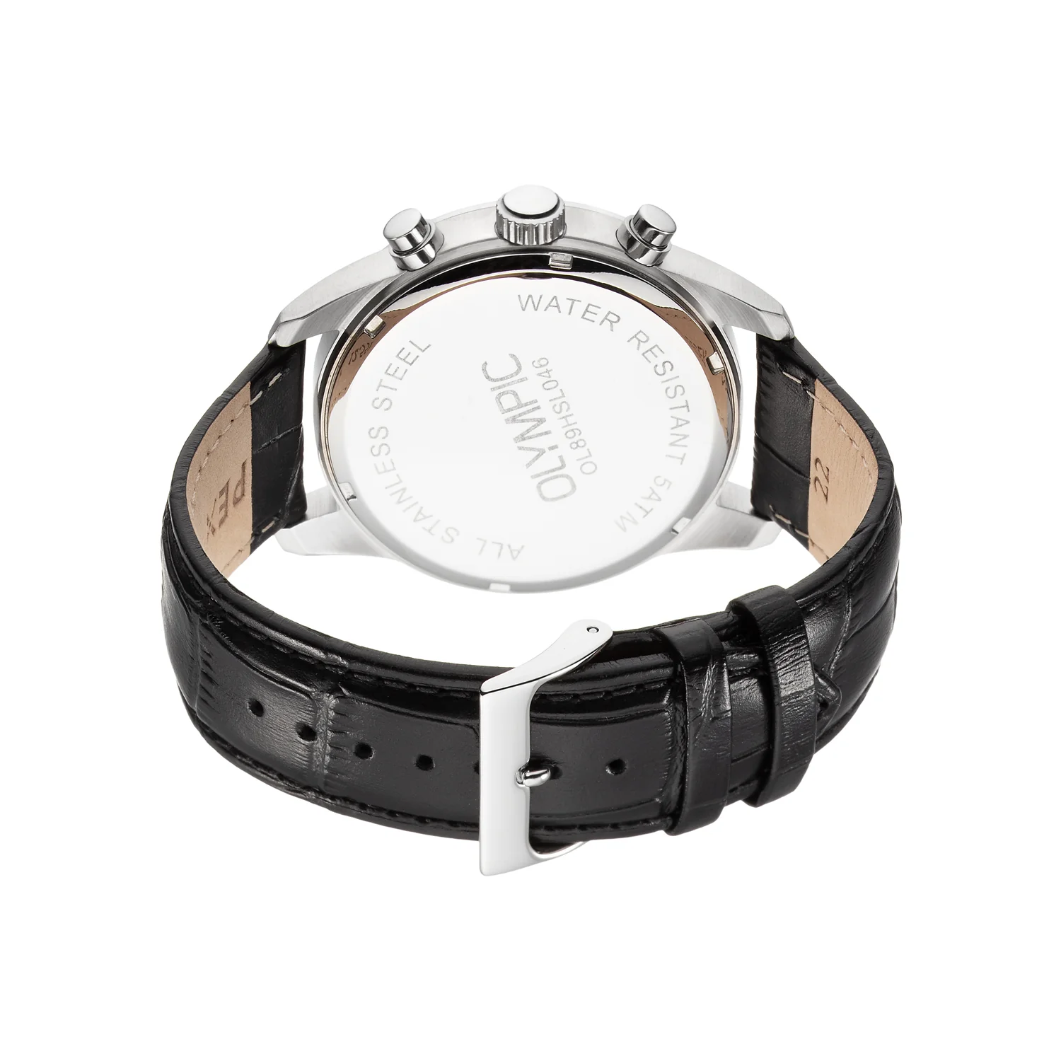 Olympic Black Men's Watch 2002-OL89HSL046 - Image 3