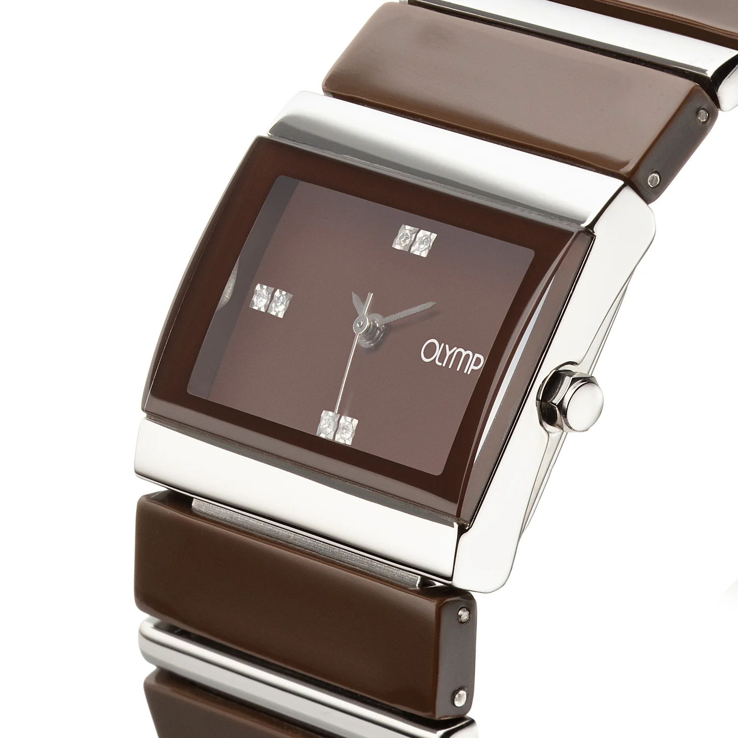 Olympic Brown Women's Watch 2002-OL70DSS003 - Image 2