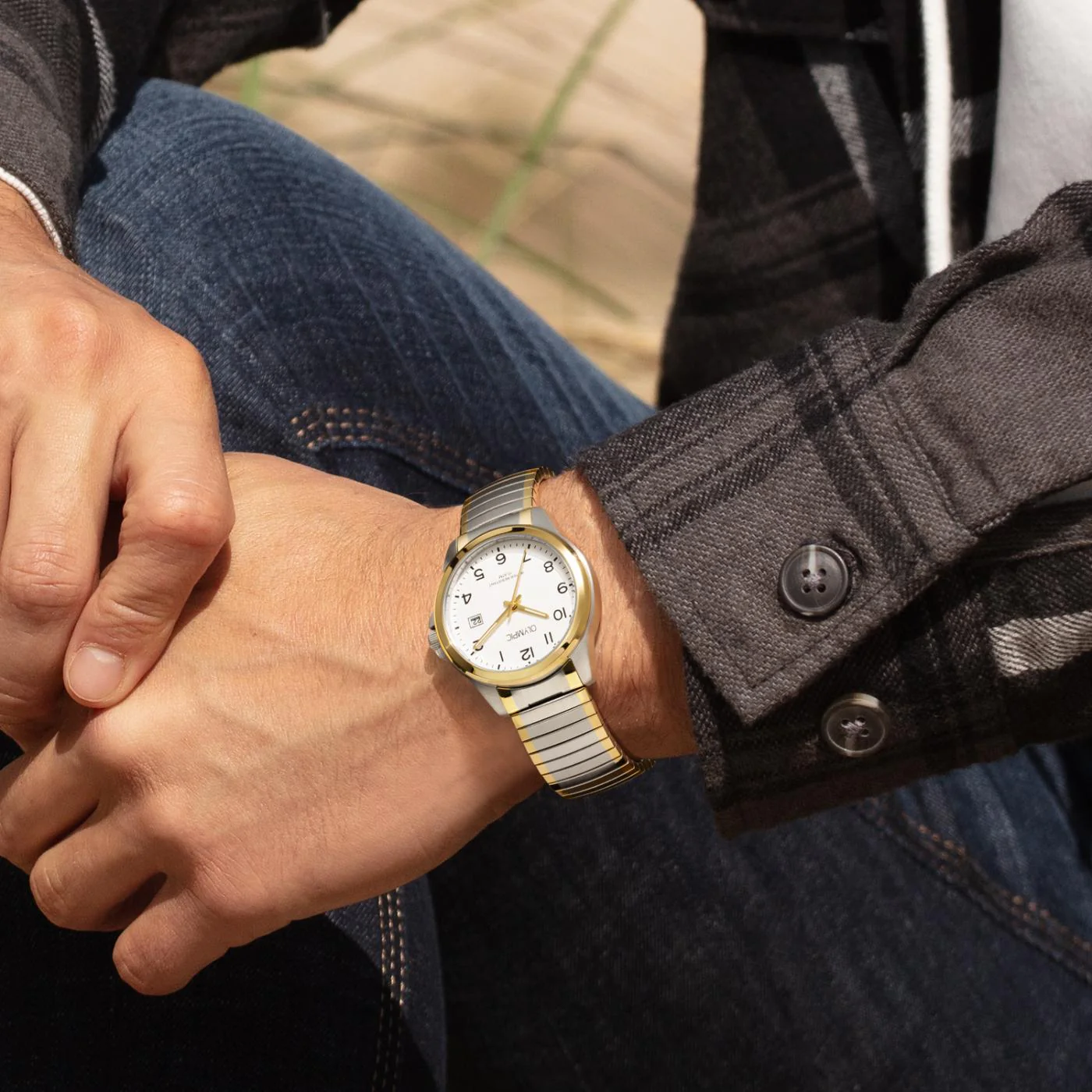 Olympic Charlie Silver Watch OL26HSS310B - Image 2