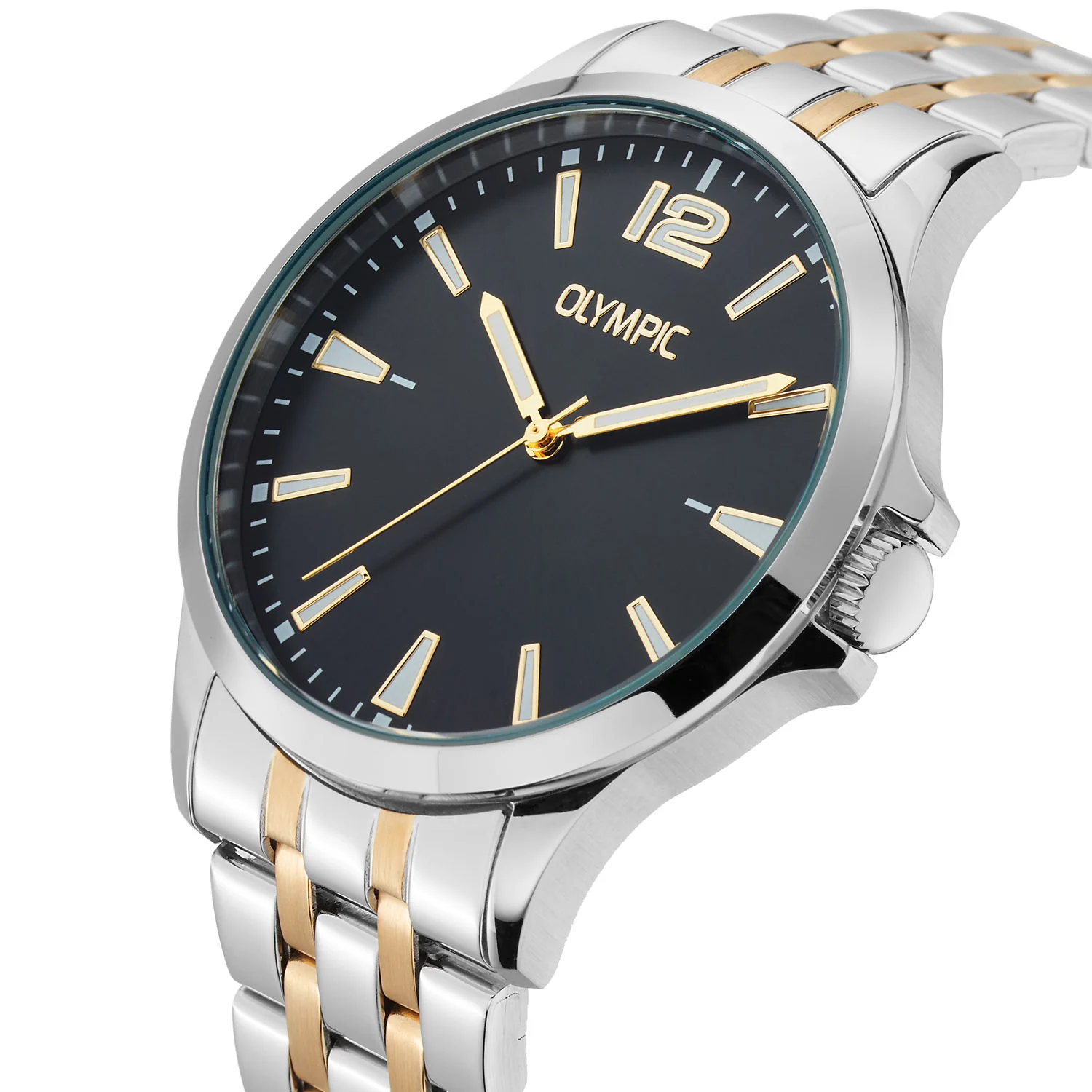 Olympic Dani Zwart Heren Horloge 2002-OL72HSS411B - Image 2