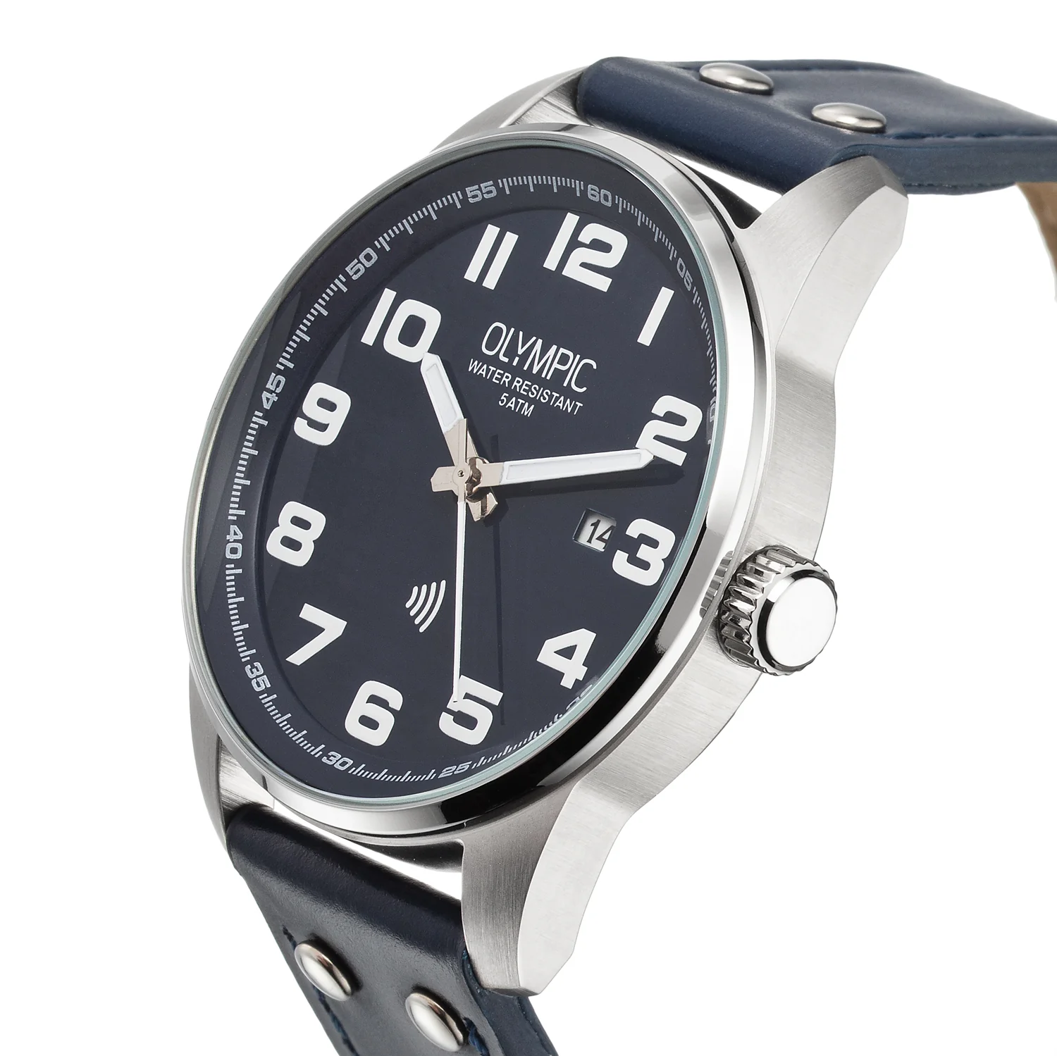 Olympic David Blue Men's Watch 2002-OL89HSL050 - Image 3