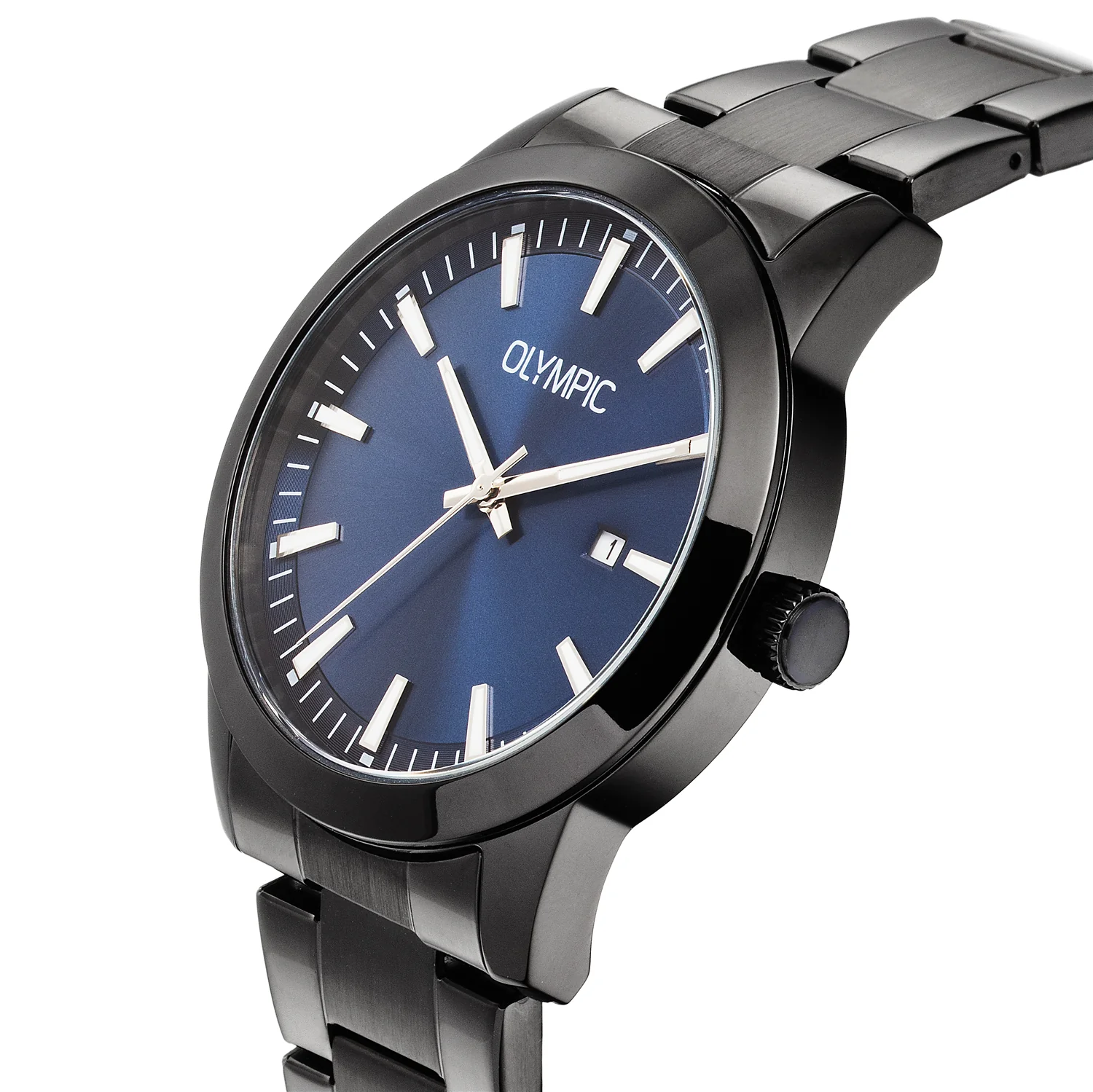 Olympic Frank Blauw Heren Horloge 2002-OL90HZZ001 - Image 5