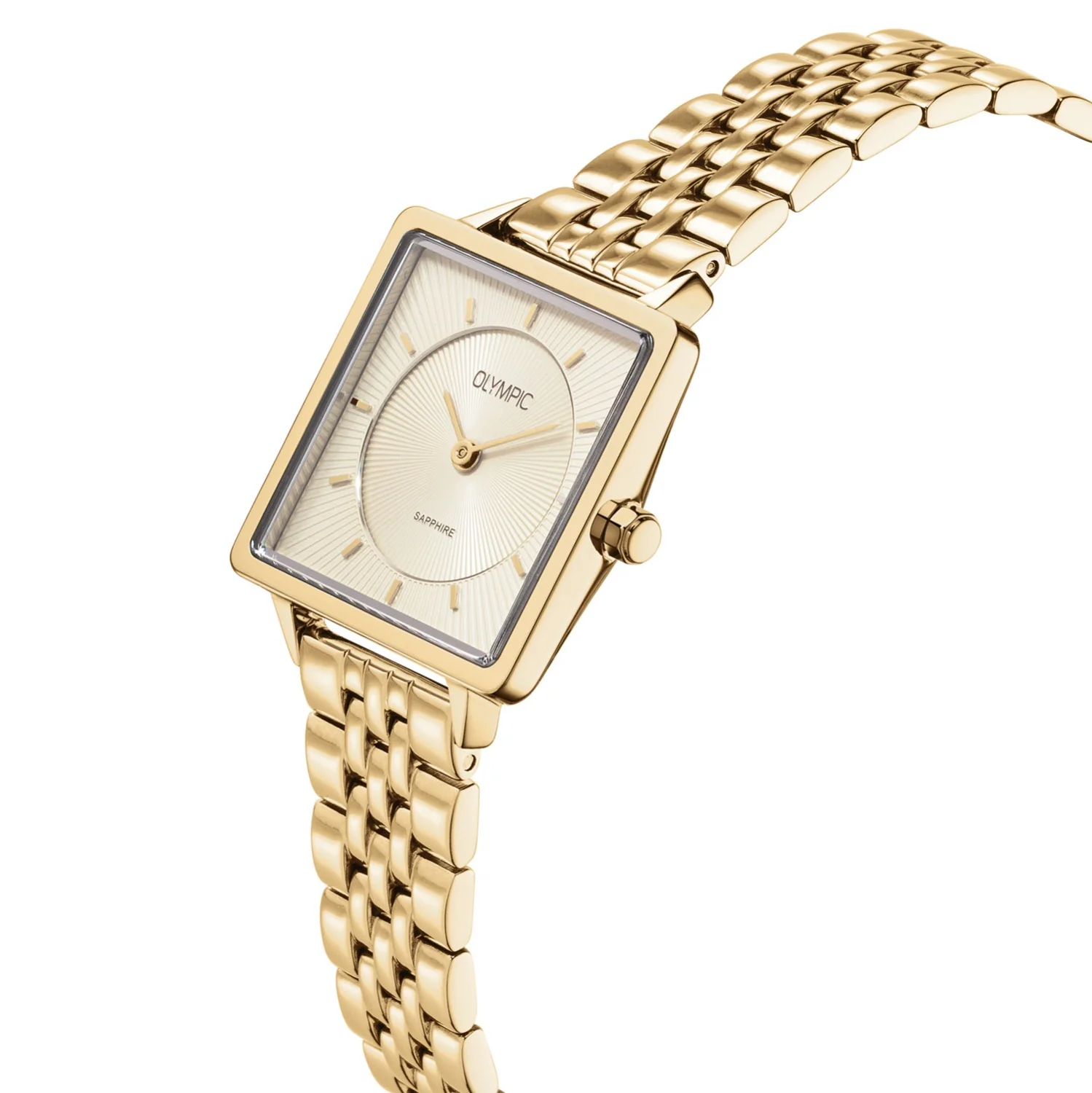 Olympic Gold and Cream Women's Watch OL1DDD001 - Image 3