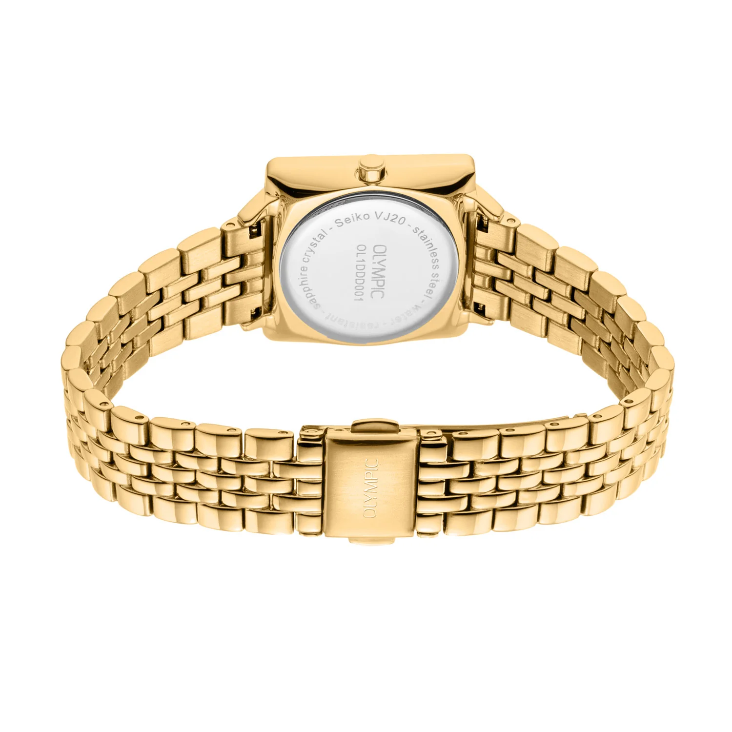 Olympic Gold and Cream Women's Watch OL1DDD001 - Image 4