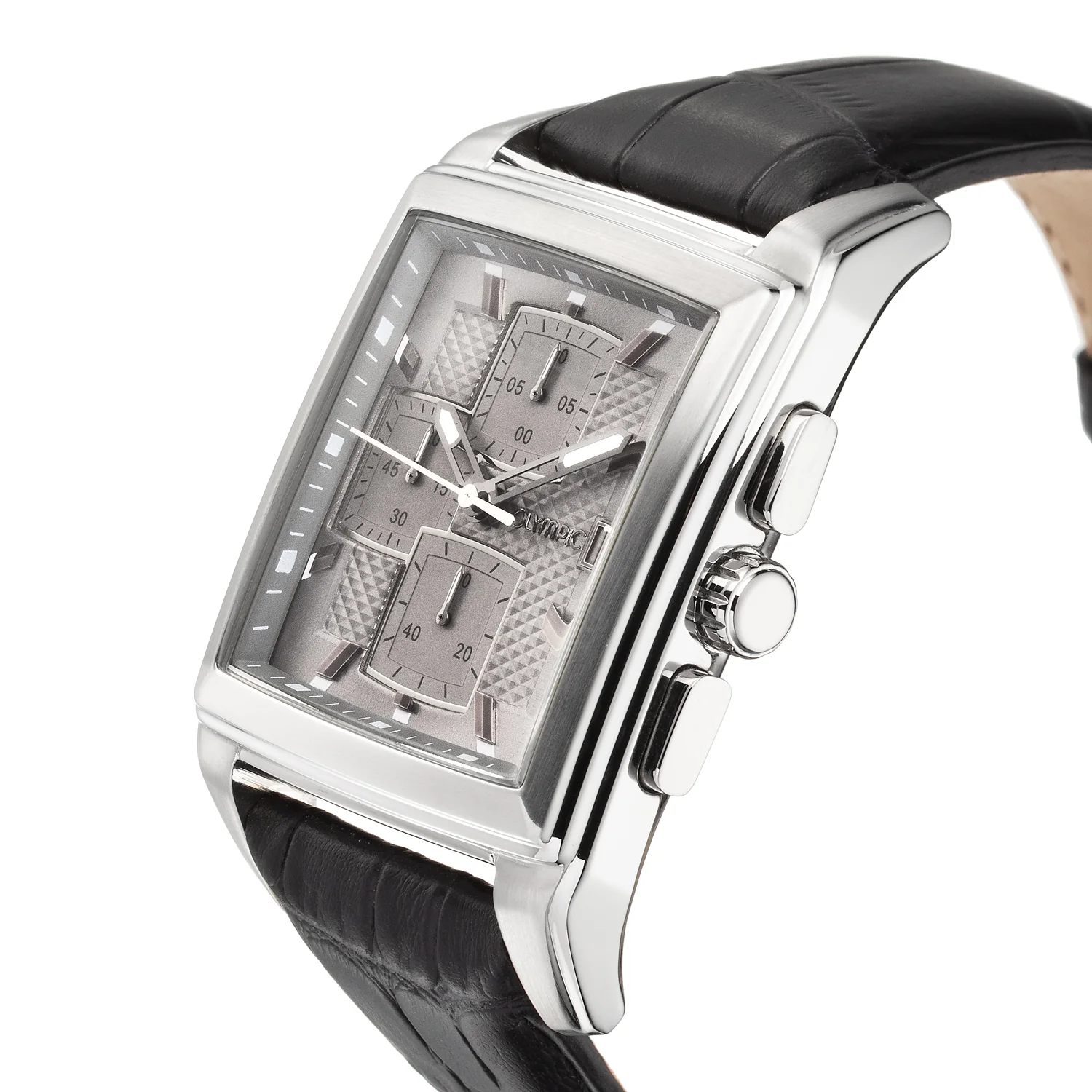 Olympic Grey Men's Watch 2002-OL70HSL034 - Image 2