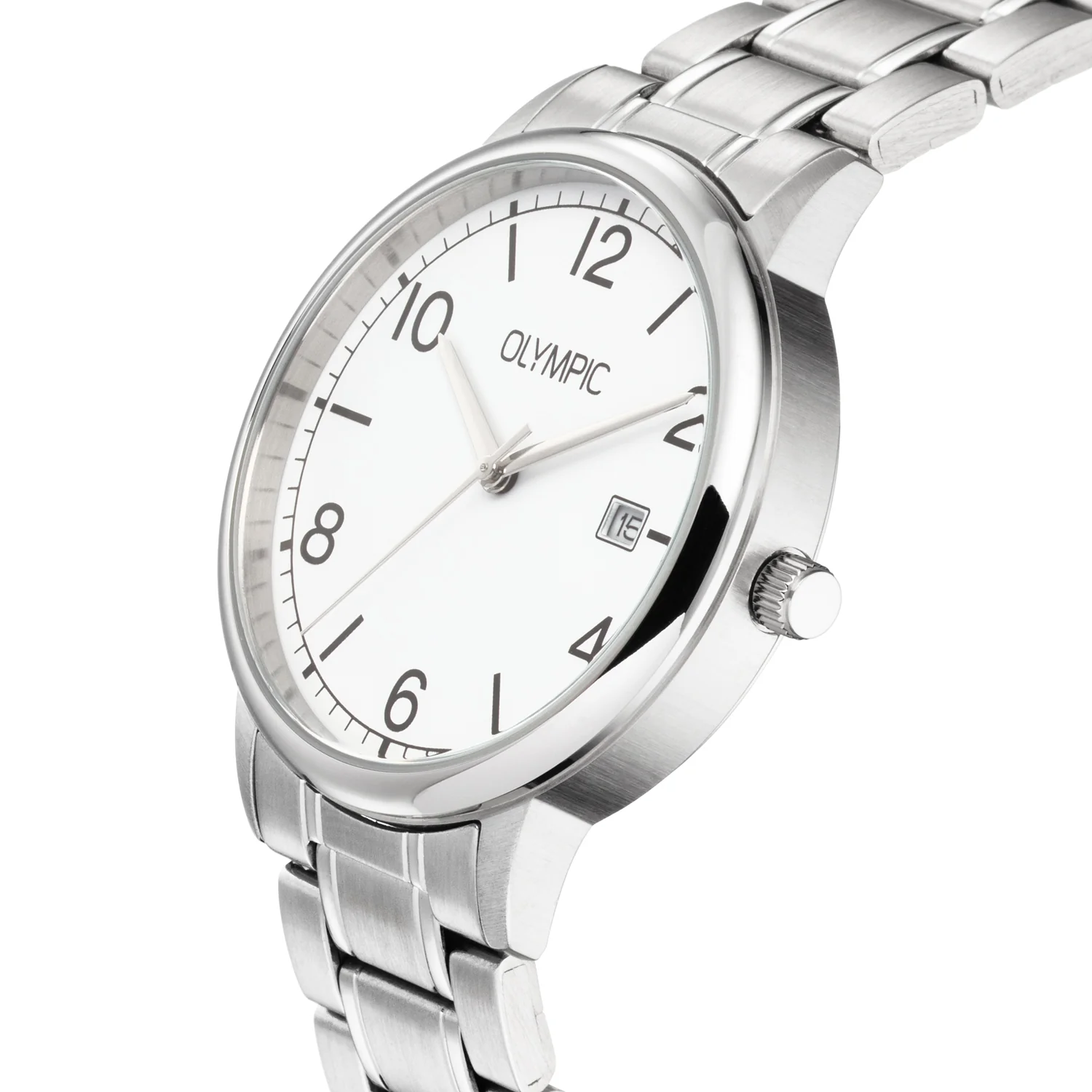 Olympic Henri Wit Heren Horloge 2002-OL80HSS001 - Image 4