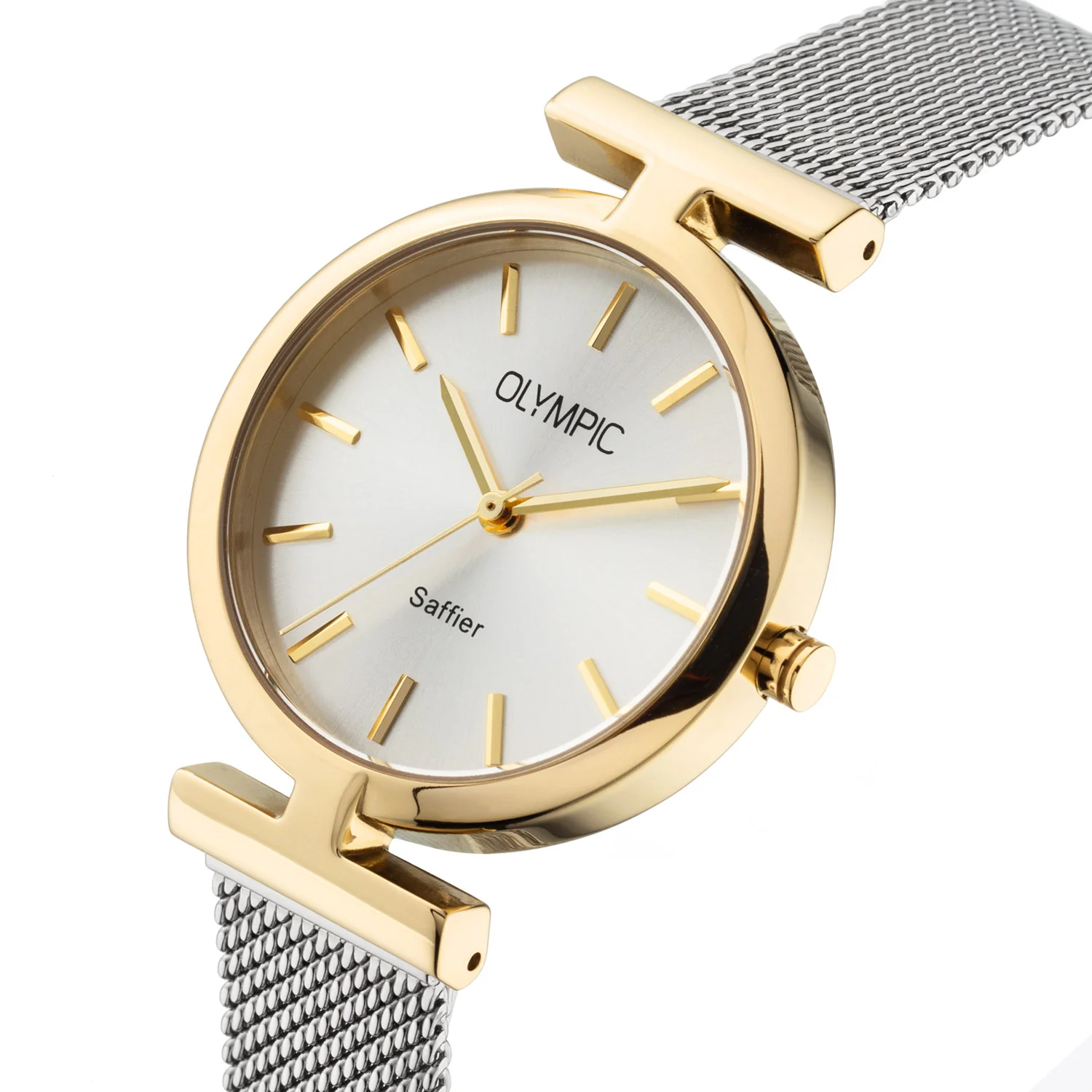 Olympic Horizon Gold and Silver Women's Watch OL90DDS001B - Image 3