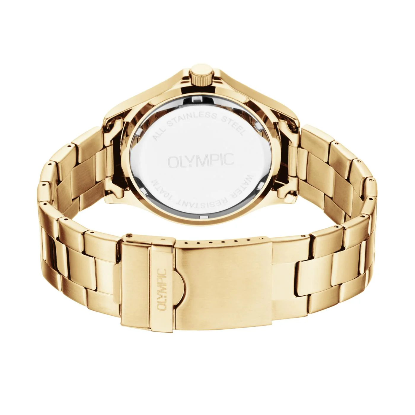 Olympic Jeffrey Gold Watch OL89HDD001 - Image 4