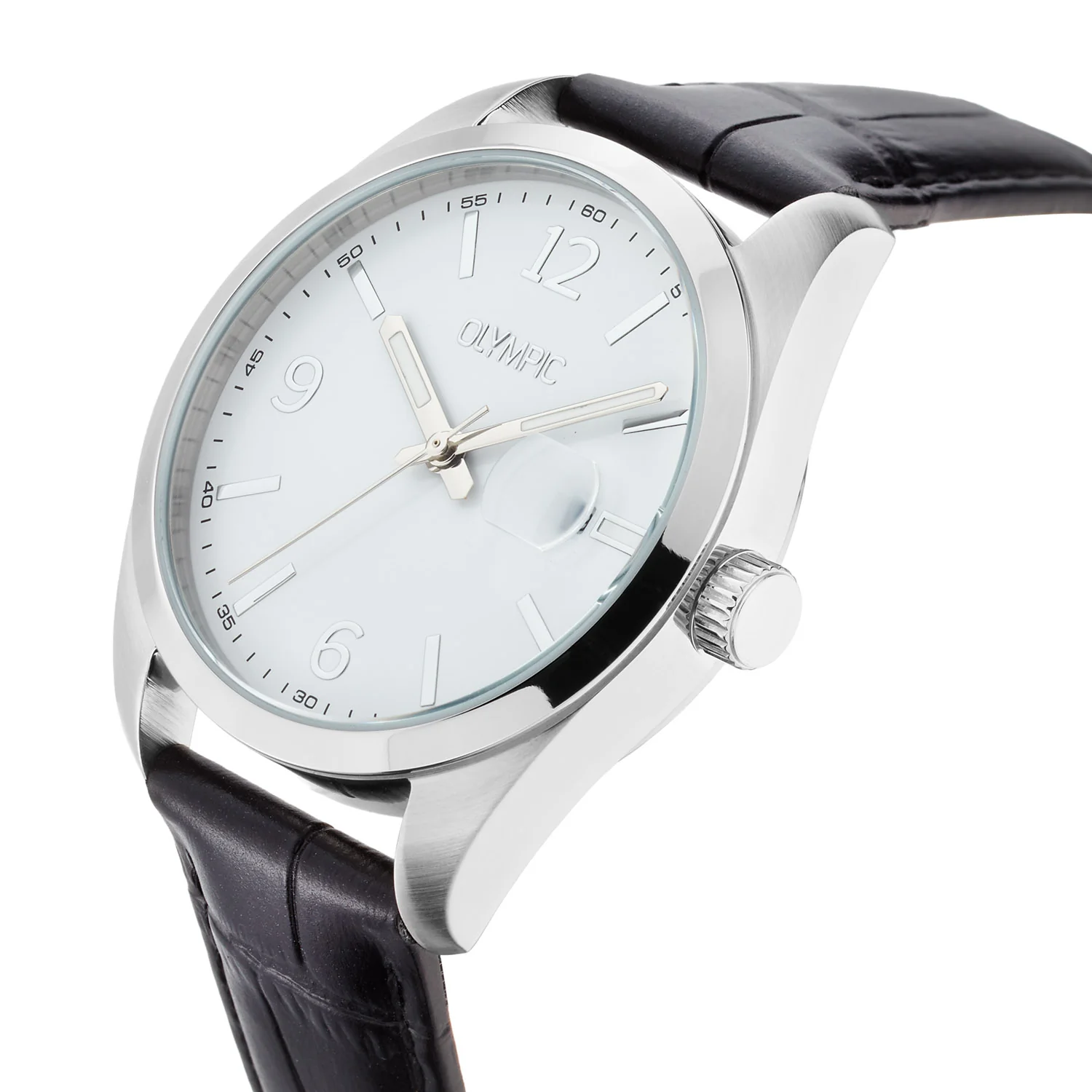 Olympic Louis Silver Men's Watch OL75HSL001 - Image 3
