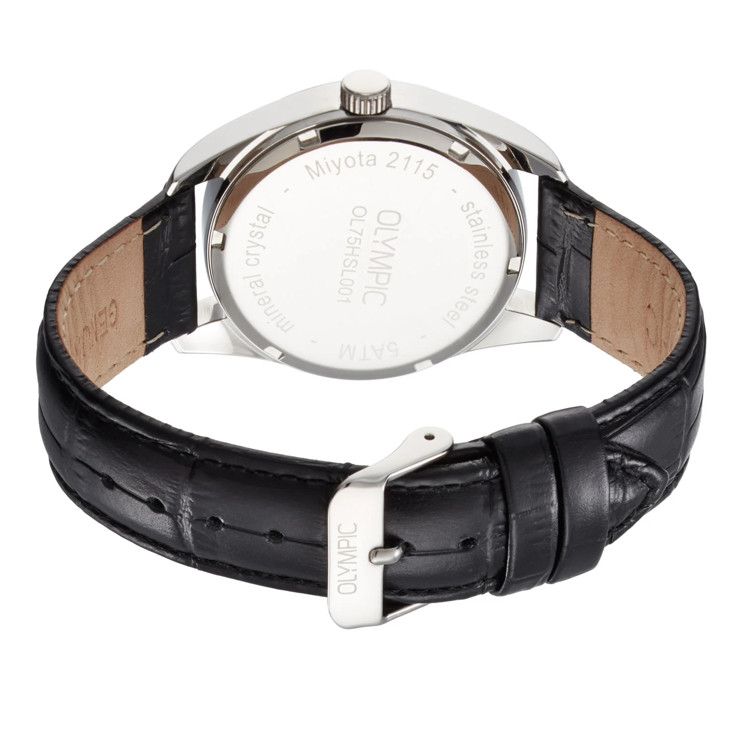 Olympic Louis Silver Men's Watch OL75HSL001 - Image 4
