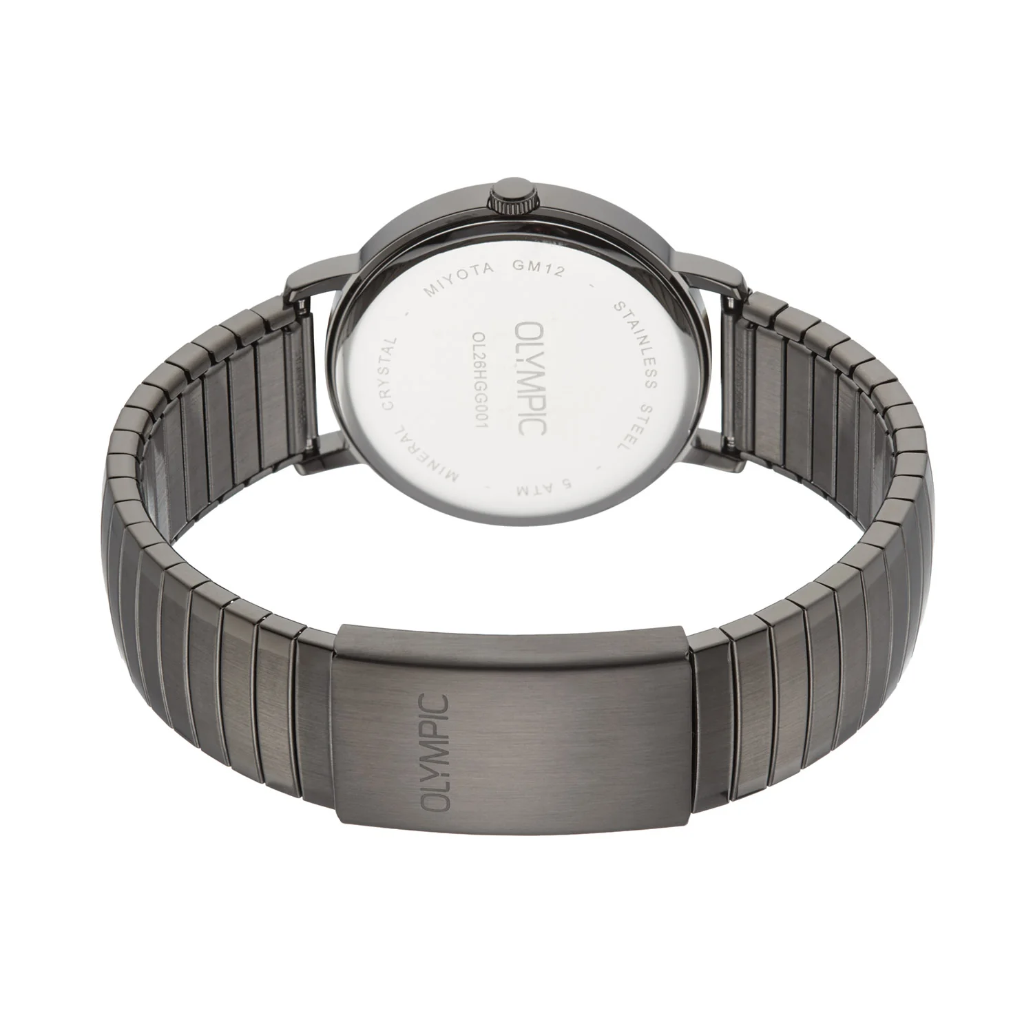 Olympic Lucas Grey Men's Watch OL26HGG001 - Image 4