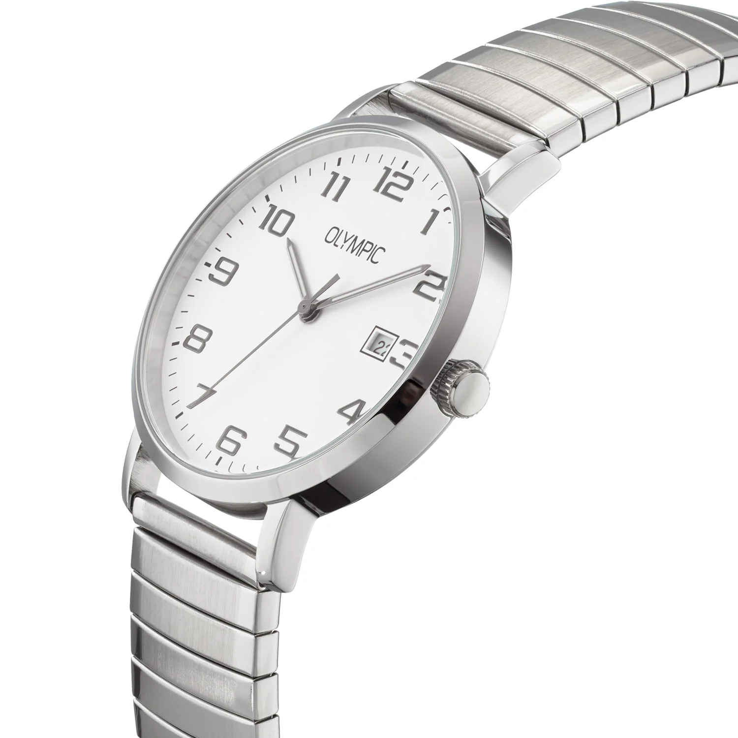 Olympic Lucas Silver Men's Watch OL26HSS323 - Image 3