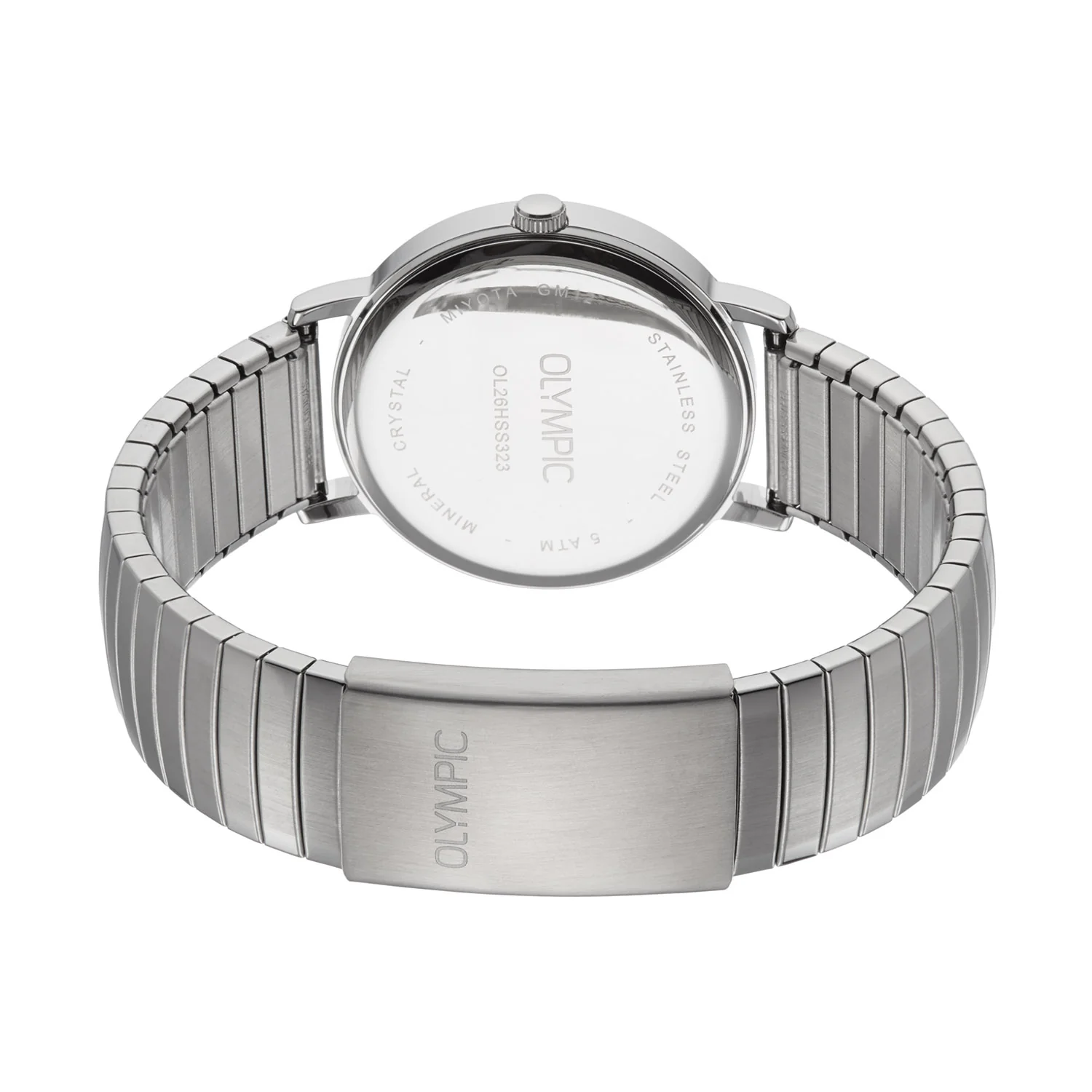 Olympic Lucas Silver Men's Watch OL26HSS323 - Image 4