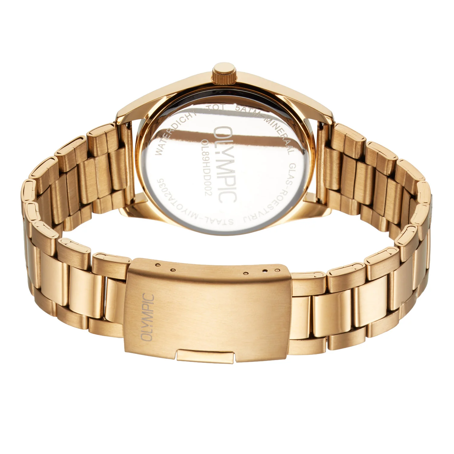 Olympic Marcel Gold-coloured Men's Watch OL89HDD002 - Image 4