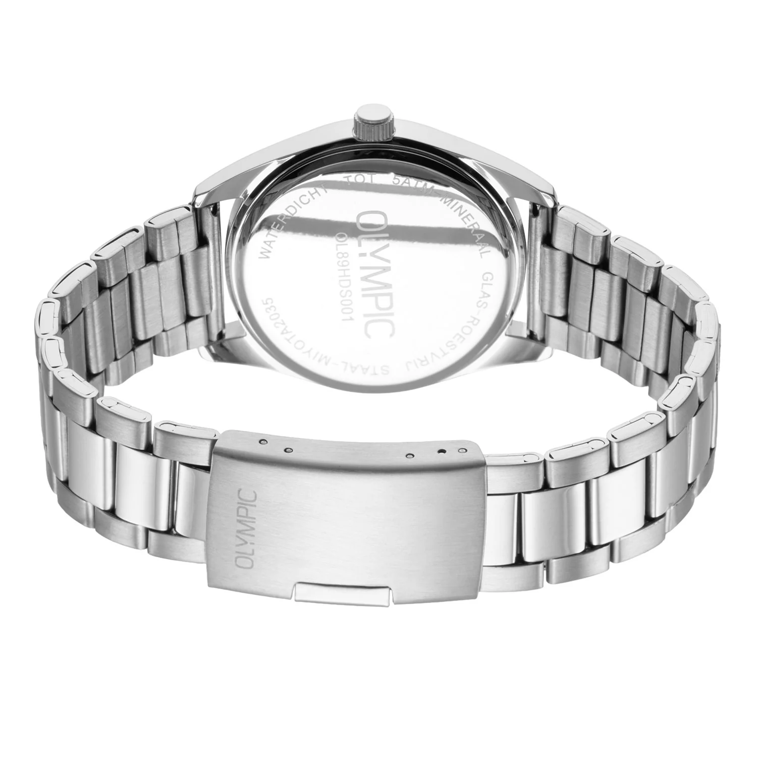 Olympic Marcel Silver Men's Watch OL89HDS001B - Image 4