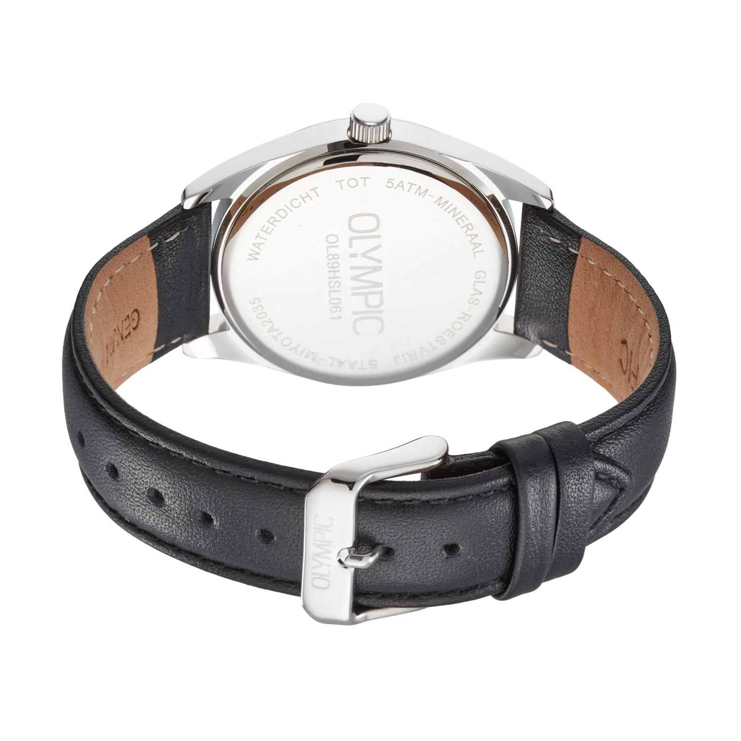 Olympic Marcel Silver Men's Watch OL89HSL061 - Image 4