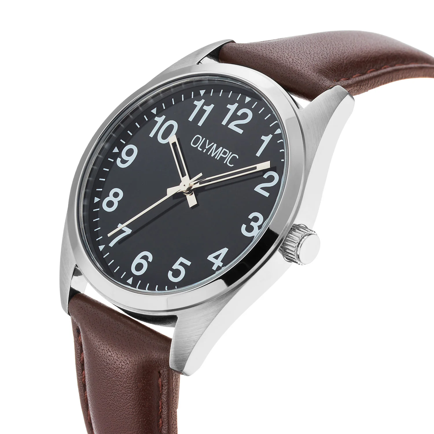 Olympic Marcel Silver Men's Watch OL89HSL062 - Image 3