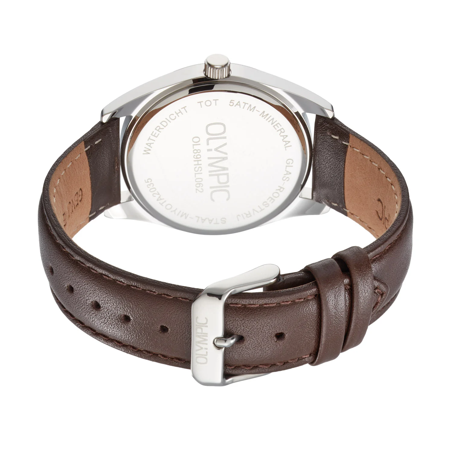 Olympic Marcel Silver Men's Watch OL89HSL062 - Image 4