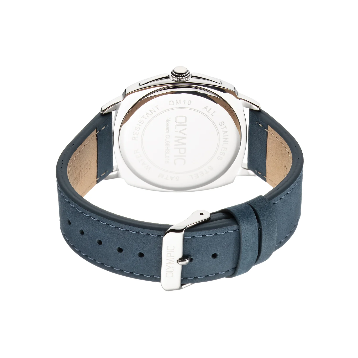 Olympic Novara Blue Men's Watch 2002-OL66HSL015 - Image 2