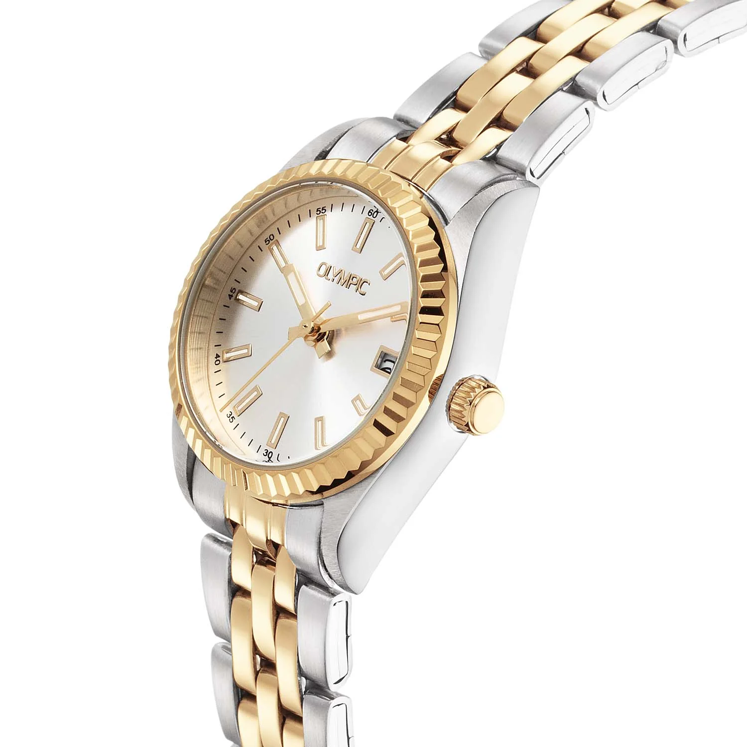 Olympic Novi Silver Watch OL75DSD001B - Image 3