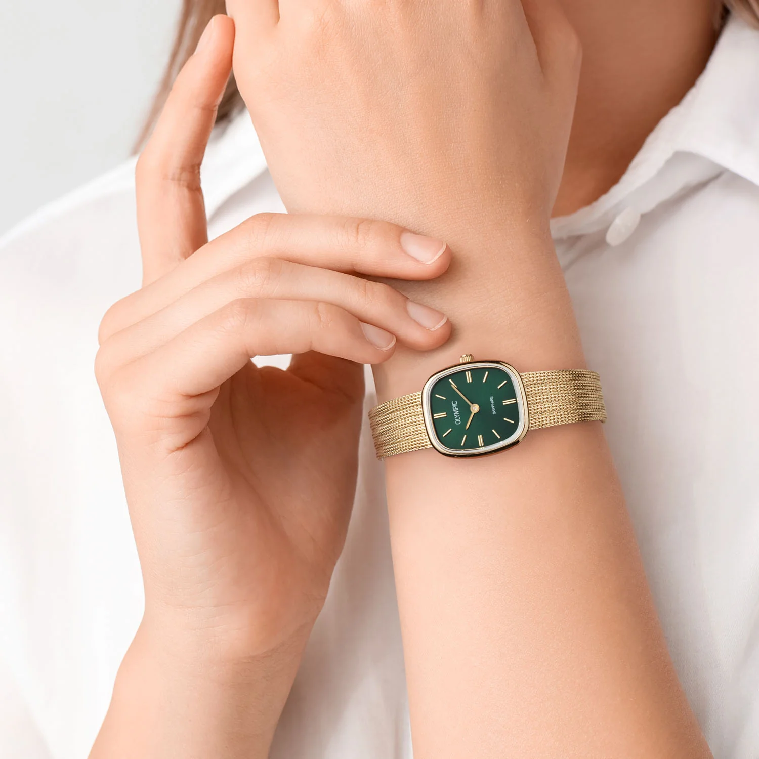 Olympic RetroChic Gold Women's Watch OL73DDS002 - Image 2