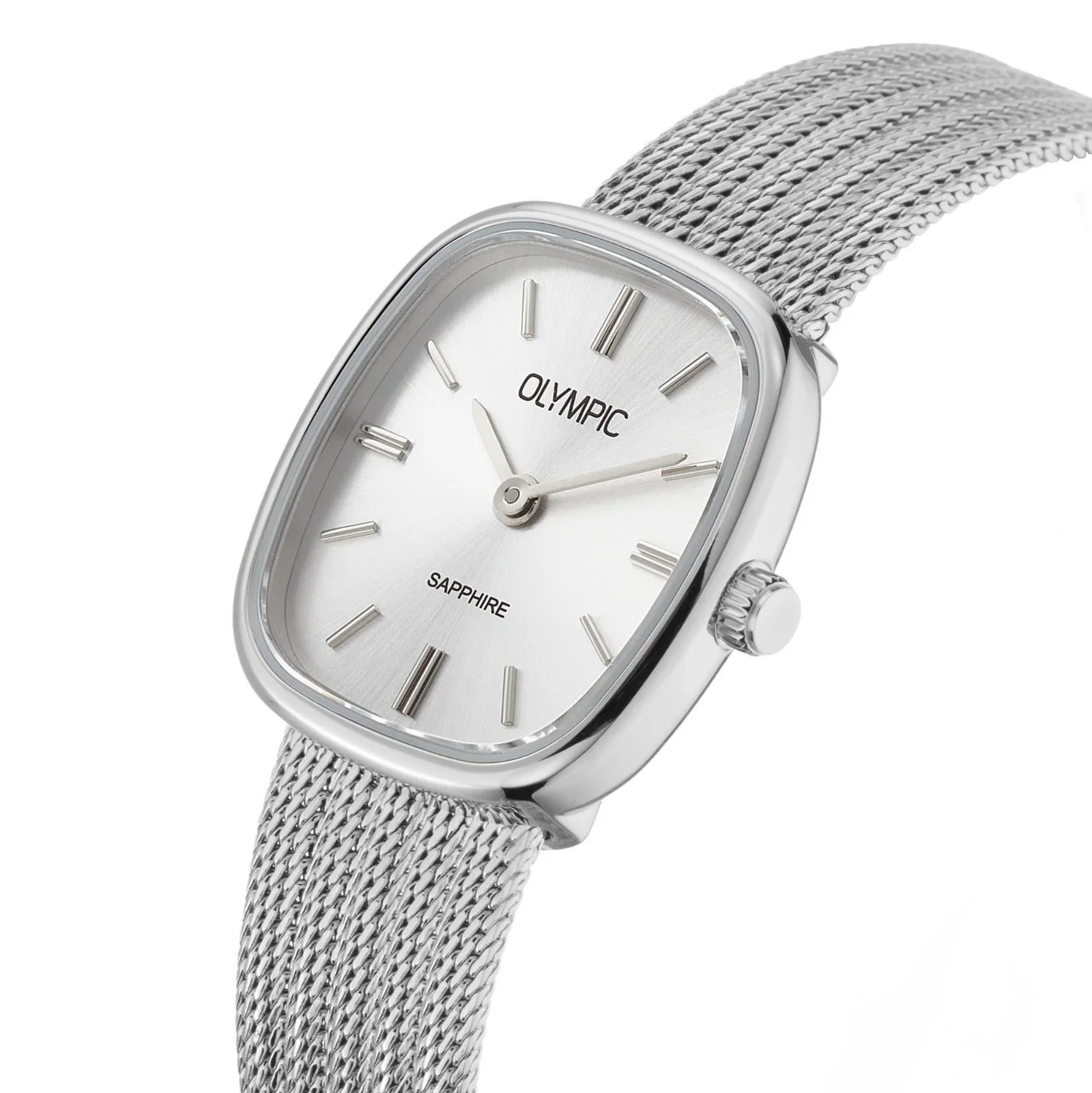 Olympic RetroChic Silver Women's Watch OL73DSS001 - Image 3