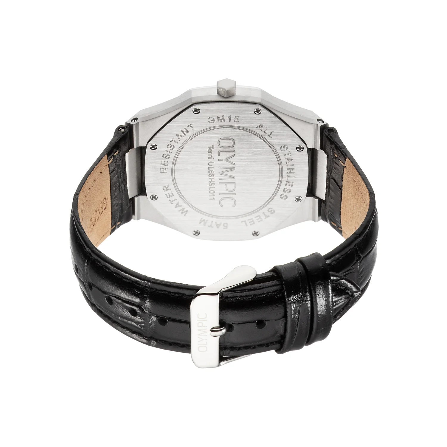 Olympic Terni Silver Men's Watch 2002-OL66HSL011 - Image 2