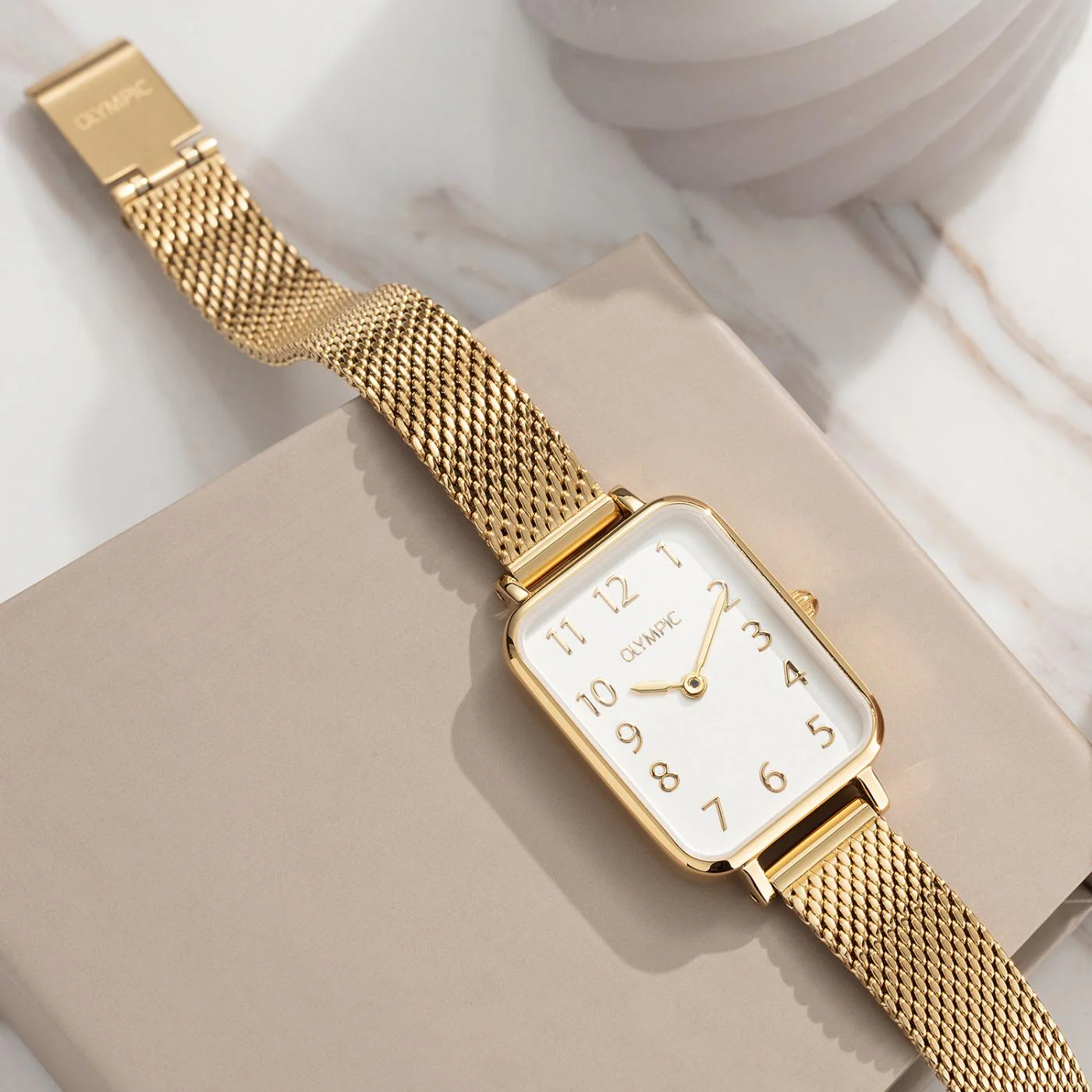 Olympic Tilly Gold Watch OL66DDD009 - Image 2