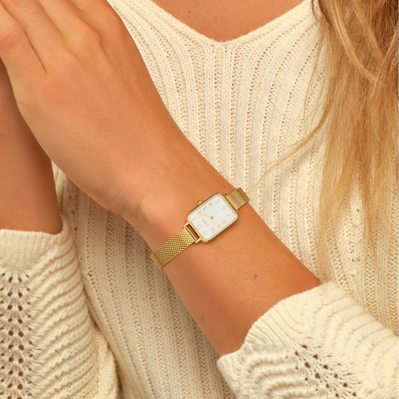 Olympic Tilly Gold Watch OL66DDD009 - Image 3