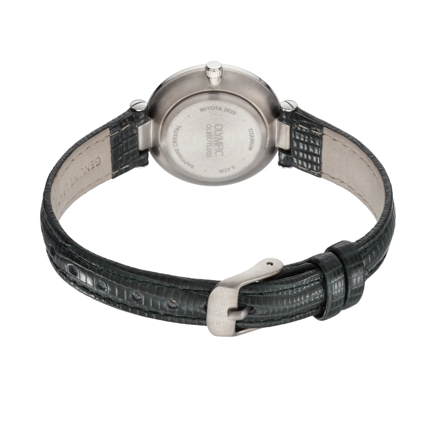 Olympic Titanium Grey Women's Watch OL80DTL002 - Image 4